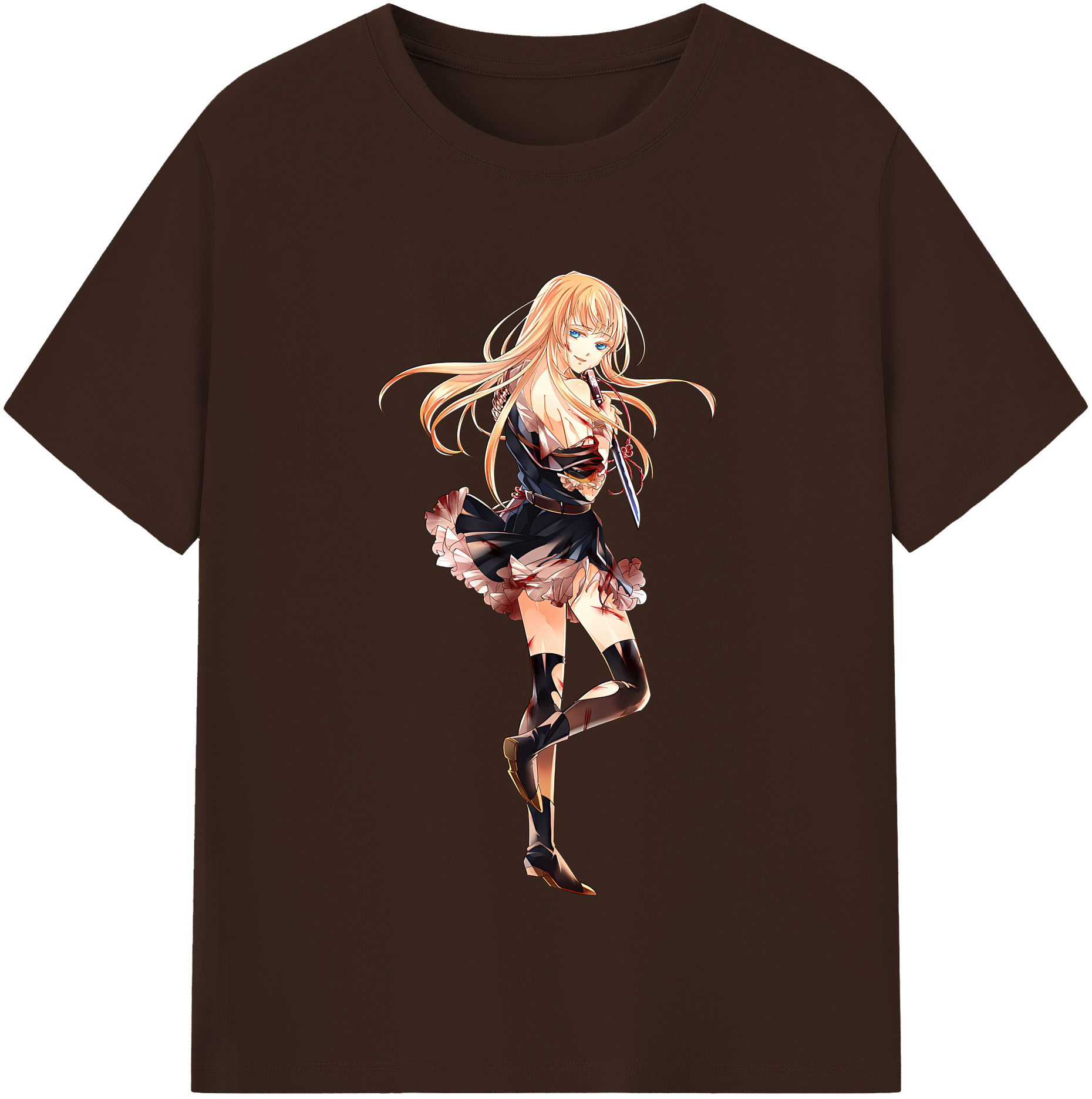 （画像用） 刀剣乱舞 Touken Ranbu 綿100％半袖Tシャツ（フロントプリント）
