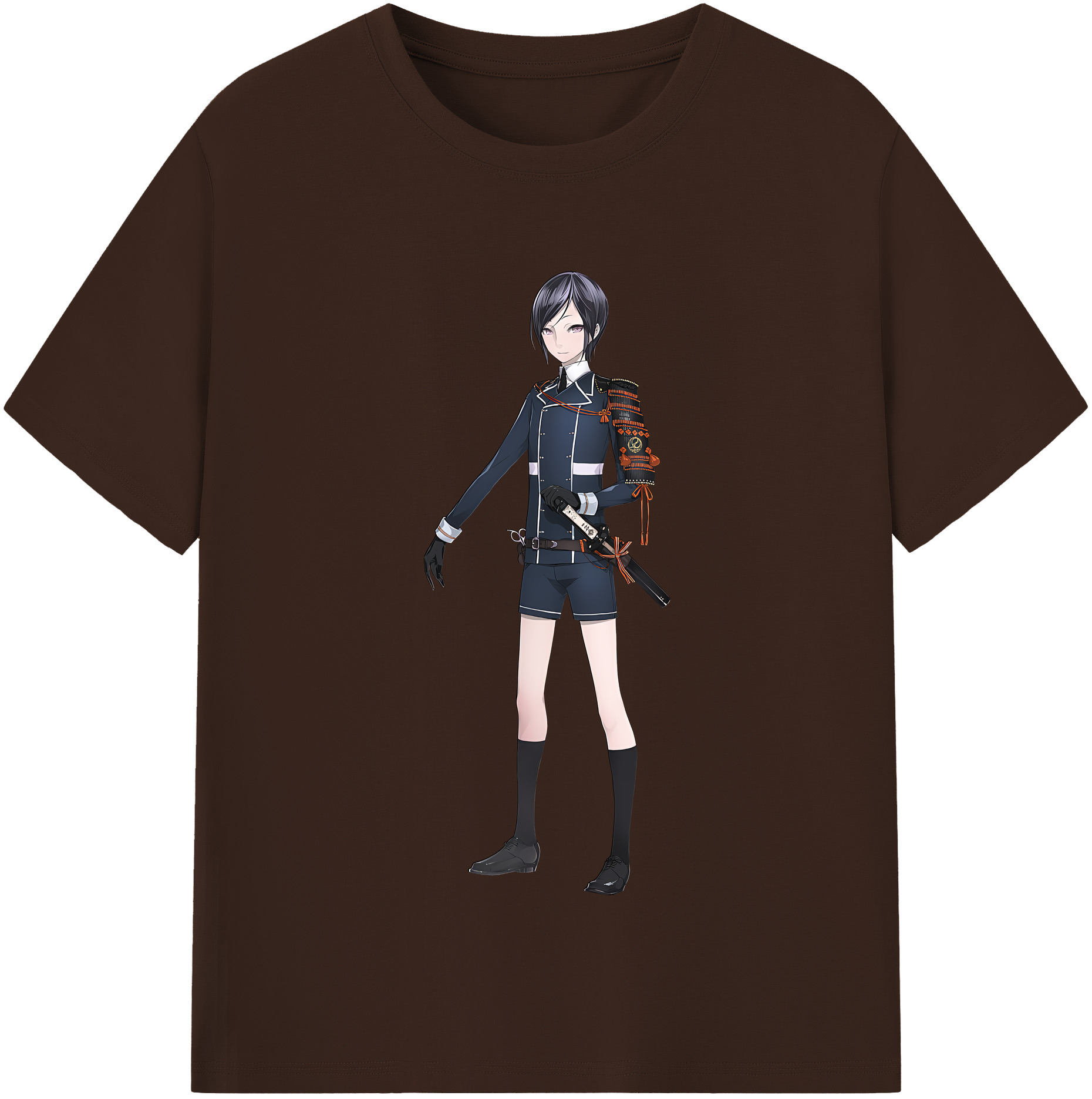 （画像用） 刀剣乱舞 Touken Ranbu 綿100％半袖Tシャツ（フロントプリント）