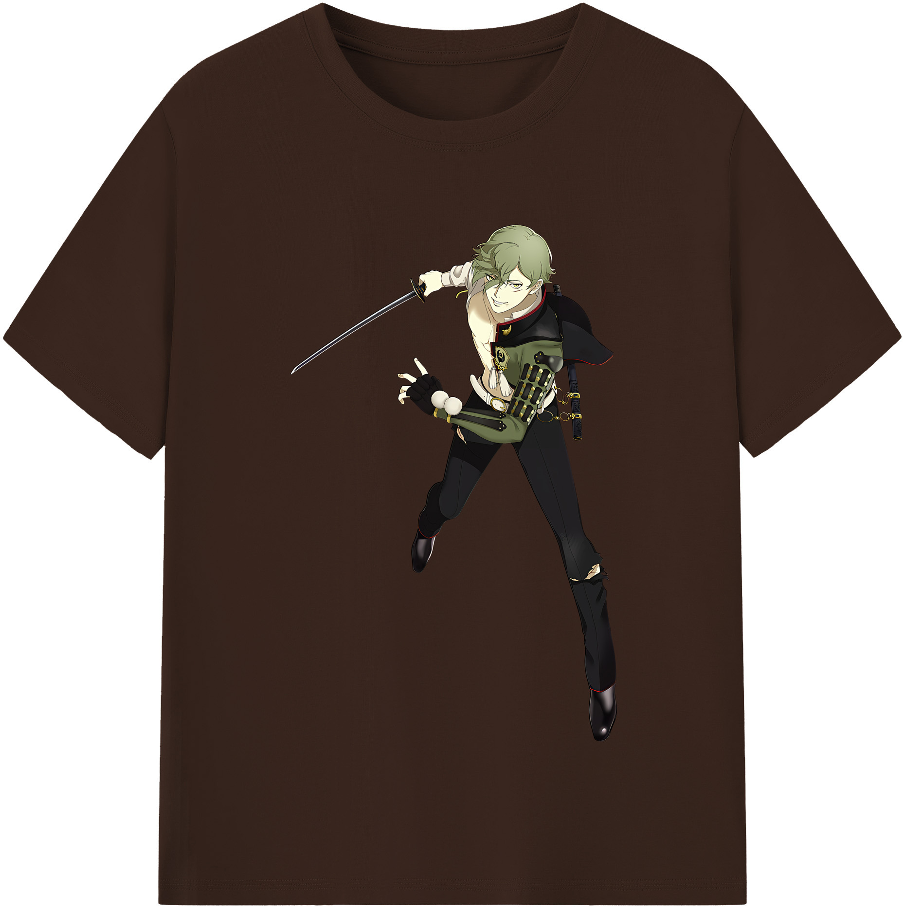 （画像用） 刀剣乱舞 Touken Ranbu 綿100％半袖Tシャツ（フロントプリント）