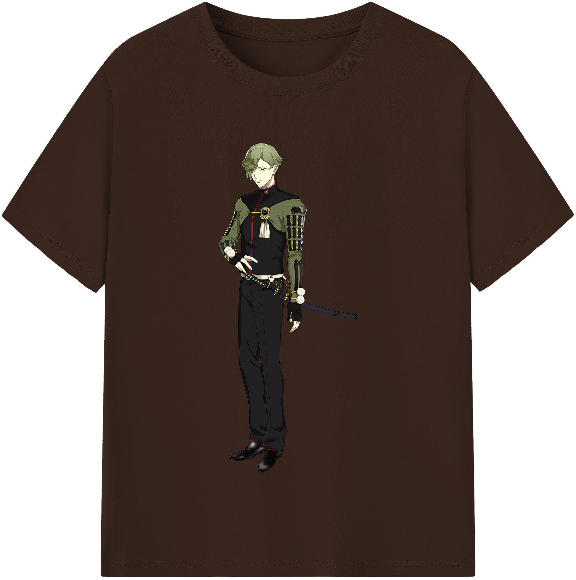 （画像用） 刀剣乱舞 Touken Ranbu 綿100％半袖Tシャツ（フロントプリント）