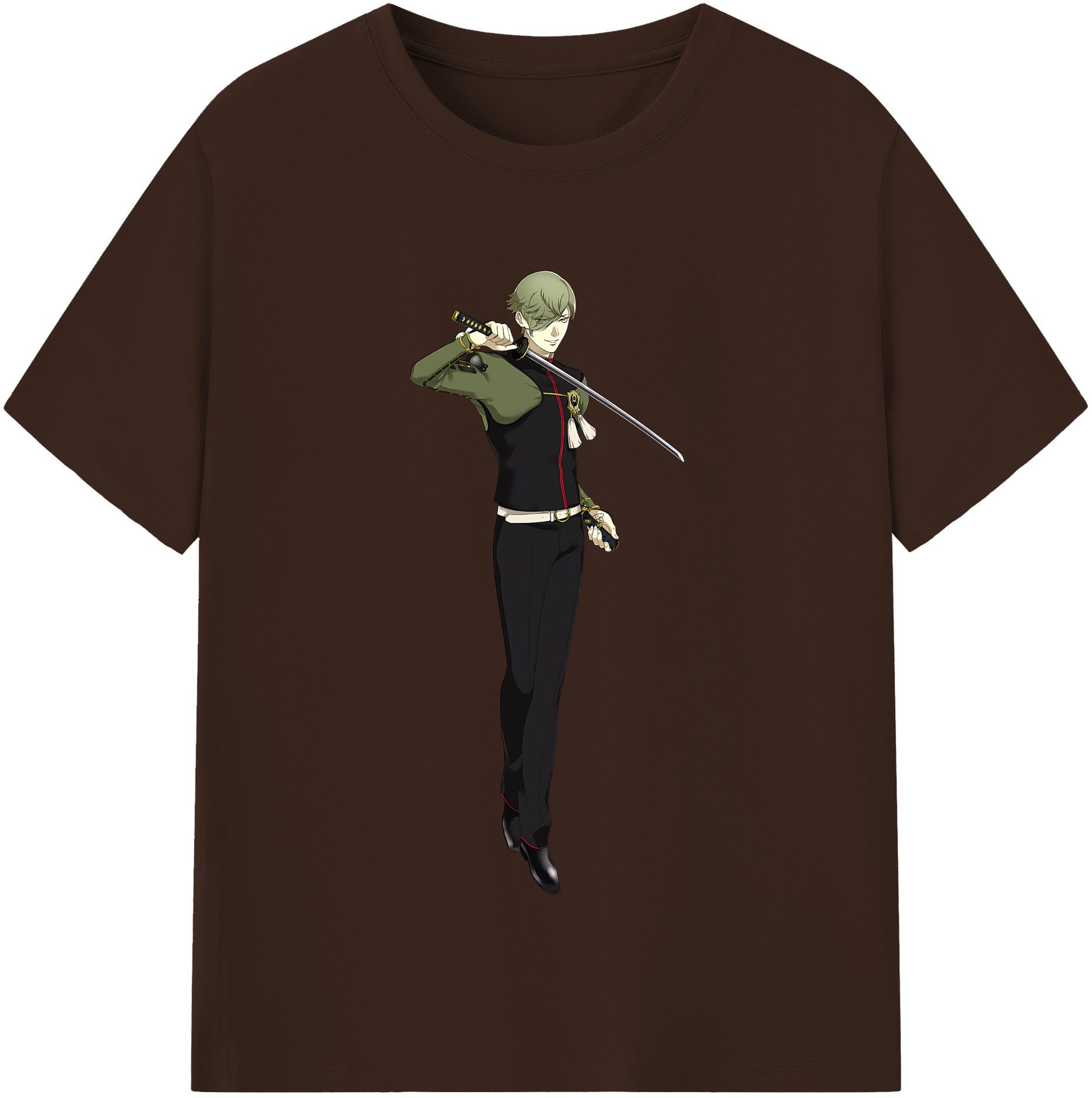 （画像用） 刀剣乱舞 Touken Ranbu 綿100％半袖Tシャツ（フロントプリント）