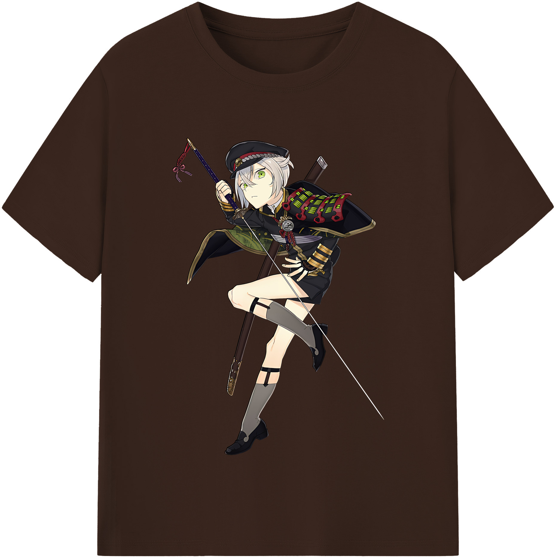 （画像用） 刀剣乱舞 Touken Ranbu 綿100％半袖Tシャツ（フロントプリント）