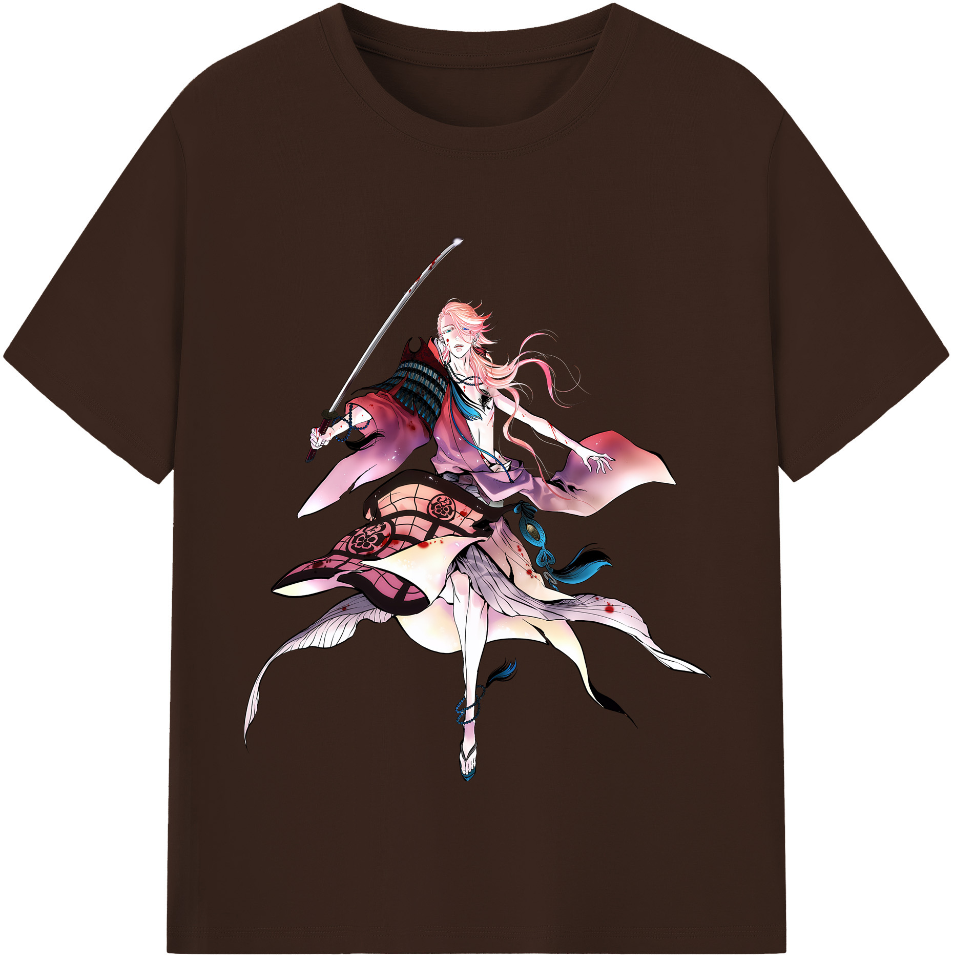 （画像用） 刀剣乱舞 Touken Ranbu 綿100％半袖Tシャツ（フロントプリント）