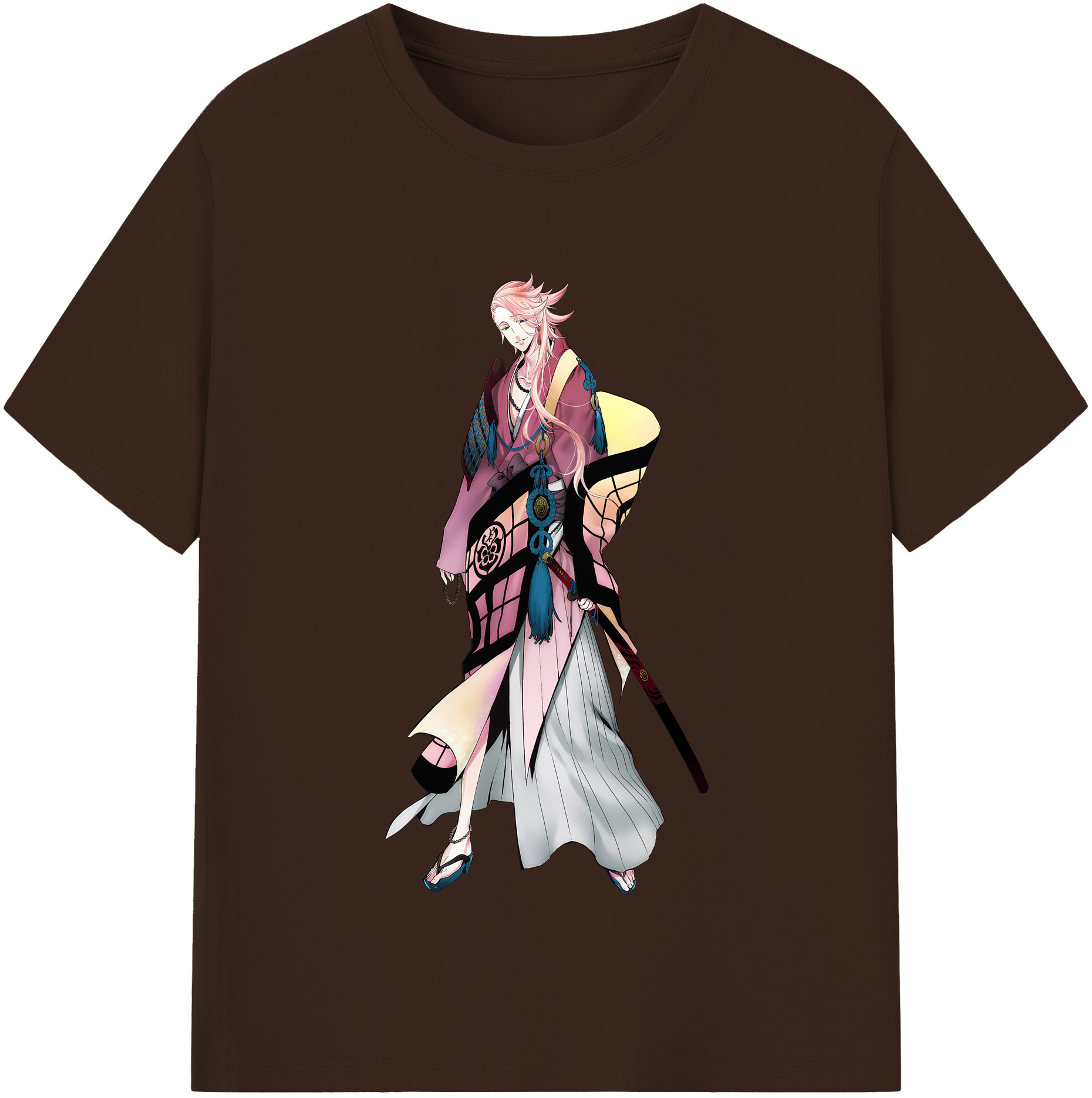 （画像用） 刀剣乱舞 Touken Ranbu 綿100％半袖Tシャツ（フロントプリント）