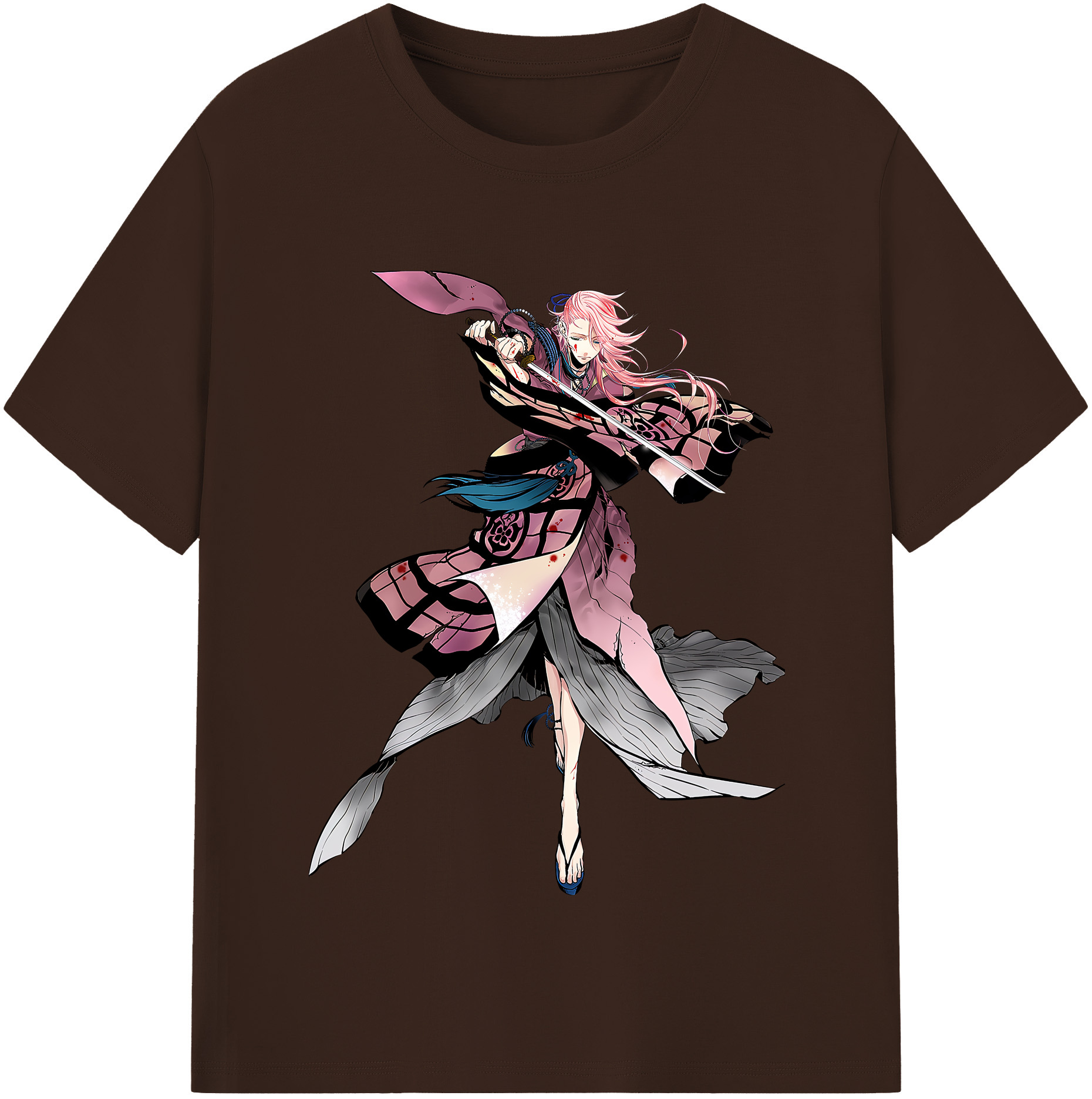 （画像用） 刀剣乱舞 Touken Ranbu 綿100％半袖Tシャツ（フロントプリント）