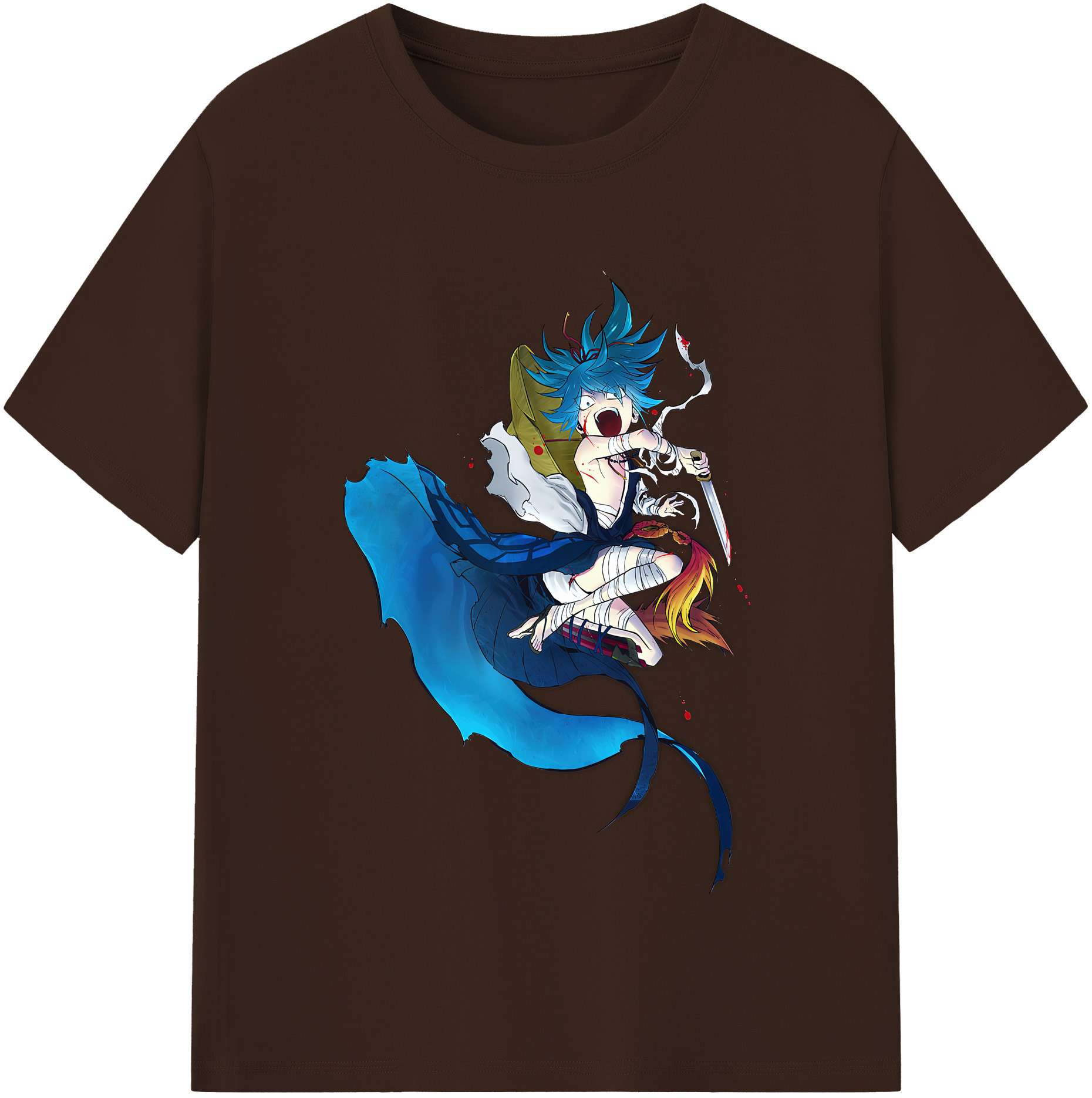 （画像用） 刀剣乱舞 Touken Ranbu 綿100％半袖Tシャツ（フロントプリント）