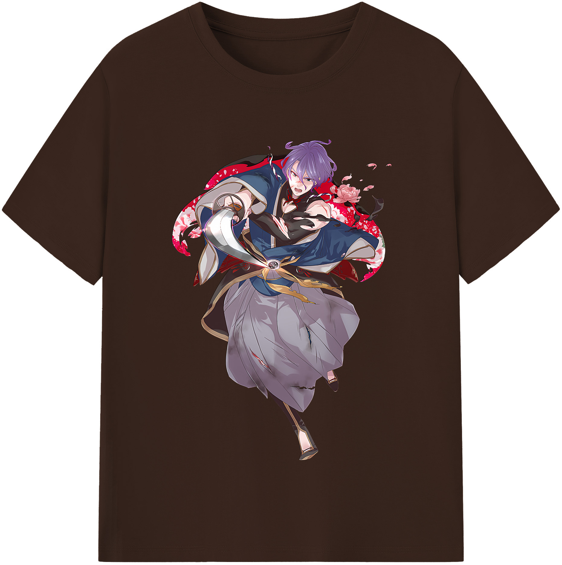 （画像用） 刀剣乱舞 Touken Ranbu 綿100％半袖Tシャツ（フロントプリント）