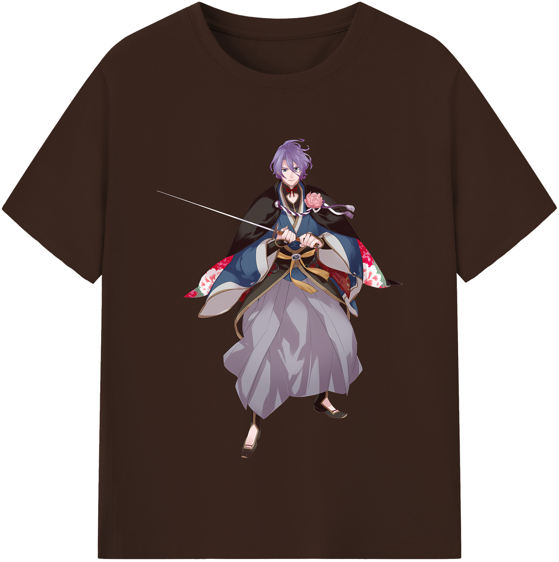 （画像用） 刀剣乱舞 Touken Ranbu 綿100％半袖Tシャツ（フロントプリント）