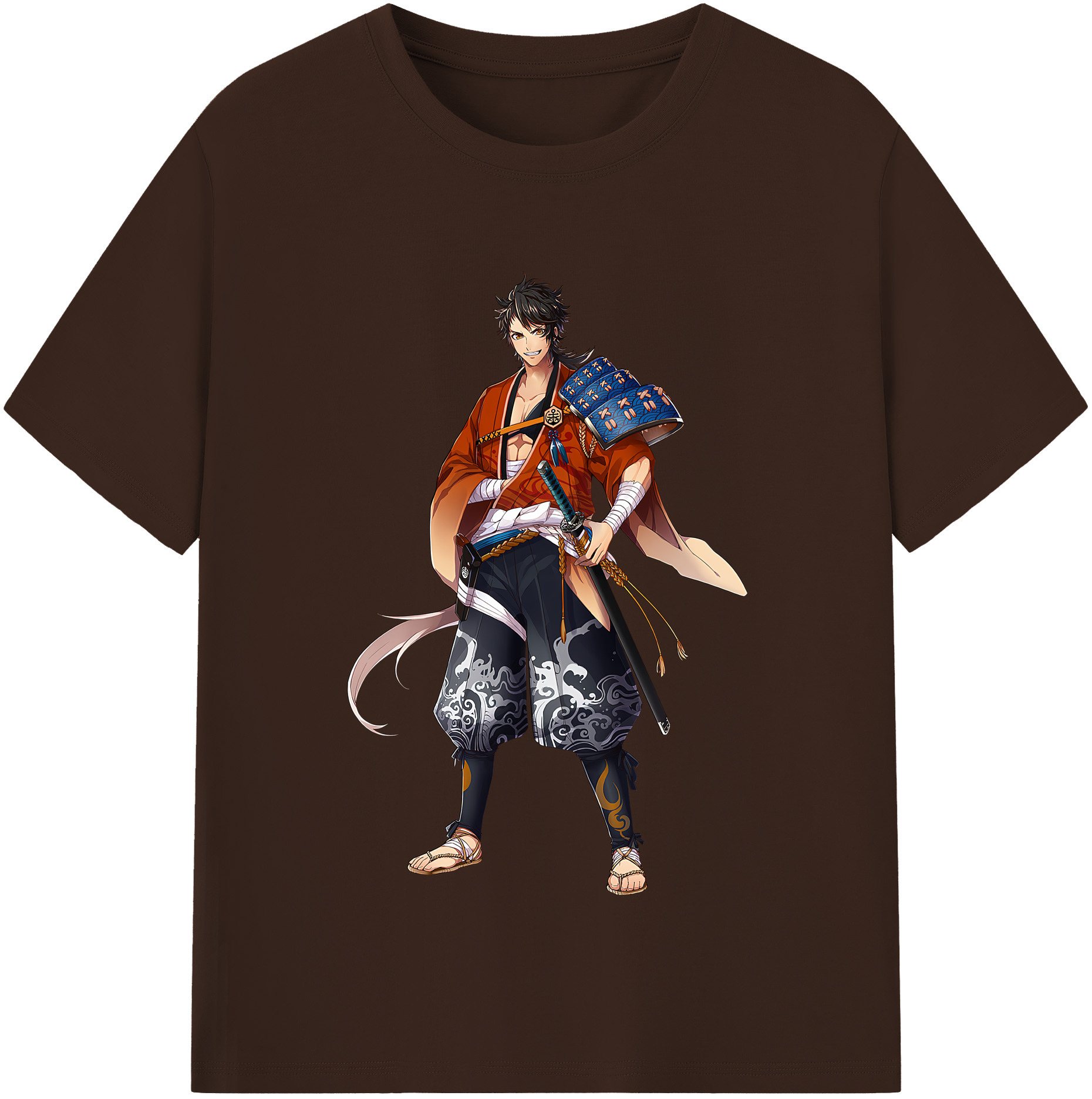 （画像用） 刀剣乱舞 Touken Ranbu 綿100％半袖Tシャツ（フロントプリント）