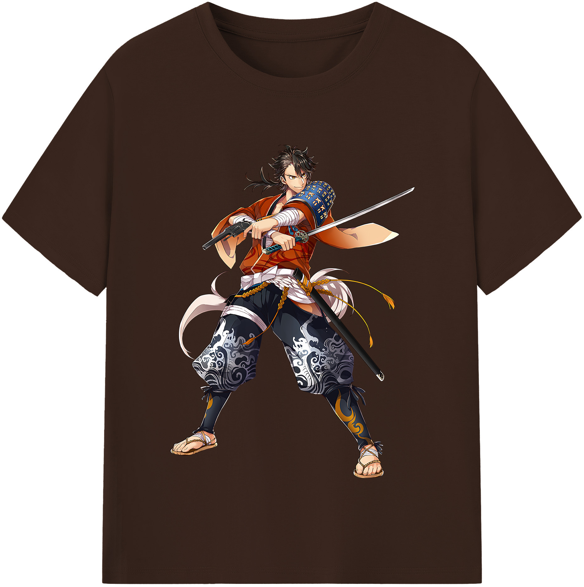 （画像用） 刀剣乱舞 Touken Ranbu 綿100％半袖Tシャツ（フロントプリント）