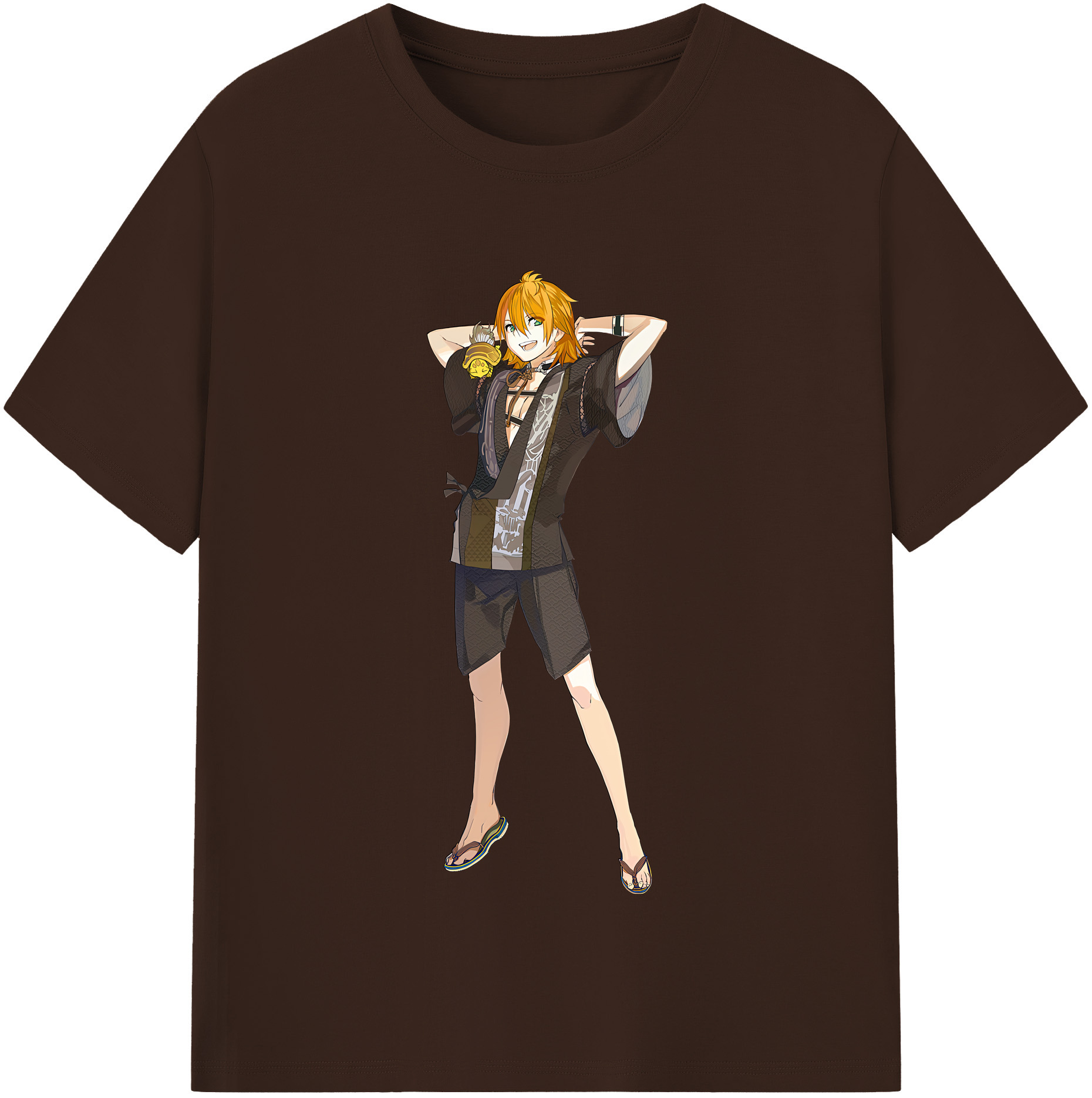 （画像用） 刀剣乱舞 Touken Ranbu 綿100％半袖Tシャツ（フロントプリント）