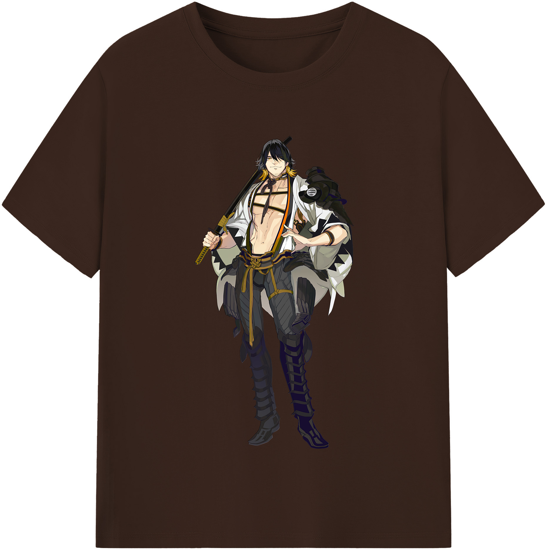（画像用） 刀剣乱舞 Touken Ranbu 綿100％半袖Tシャツ（フロントプリント）