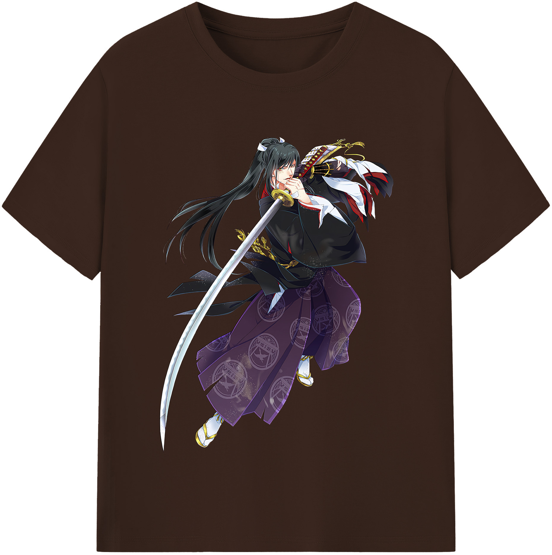 （画像用） 刀剣乱舞 Touken Ranbu 綿100％半袖Tシャツ（フロントプリント）