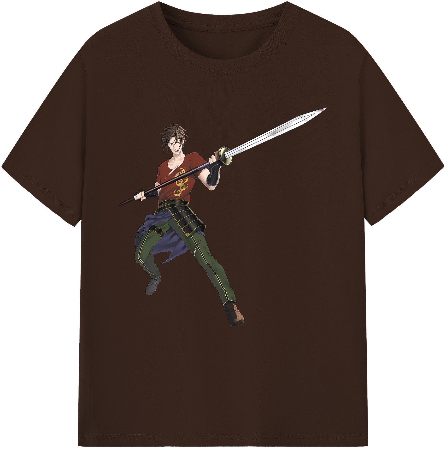 （画像用） 刀剣乱舞 Touken Ranbu 綿100％半袖Tシャツ（フロントプリント）