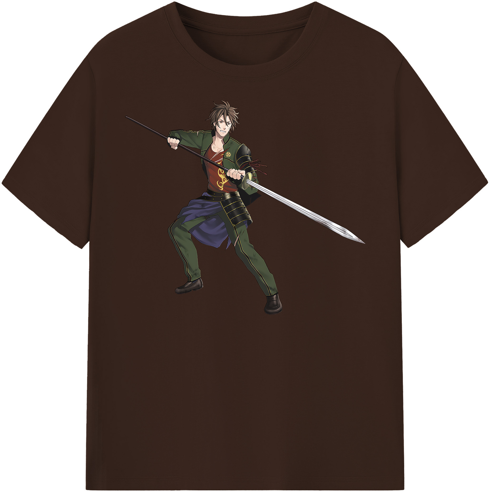（画像用） 刀剣乱舞 Touken Ranbu 綿100％半袖Tシャツ（フロントプリント）