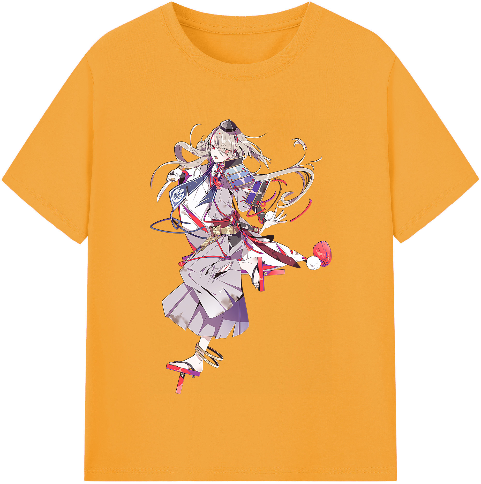 （画像用） 刀剣乱舞 Touken Ranbu 綿100％半袖Tシャツ（フロントプリント）