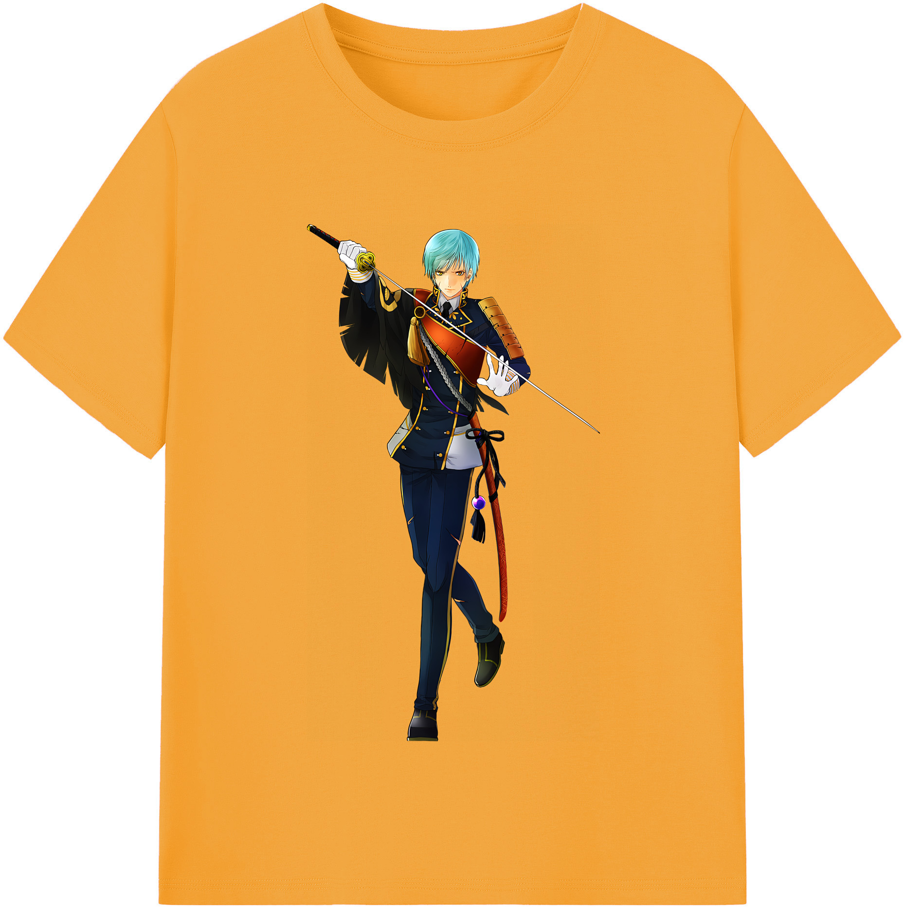 （画像用） 刀剣乱舞 Touken Ranbu 綿100％半袖Tシャツ（フロントプリント）