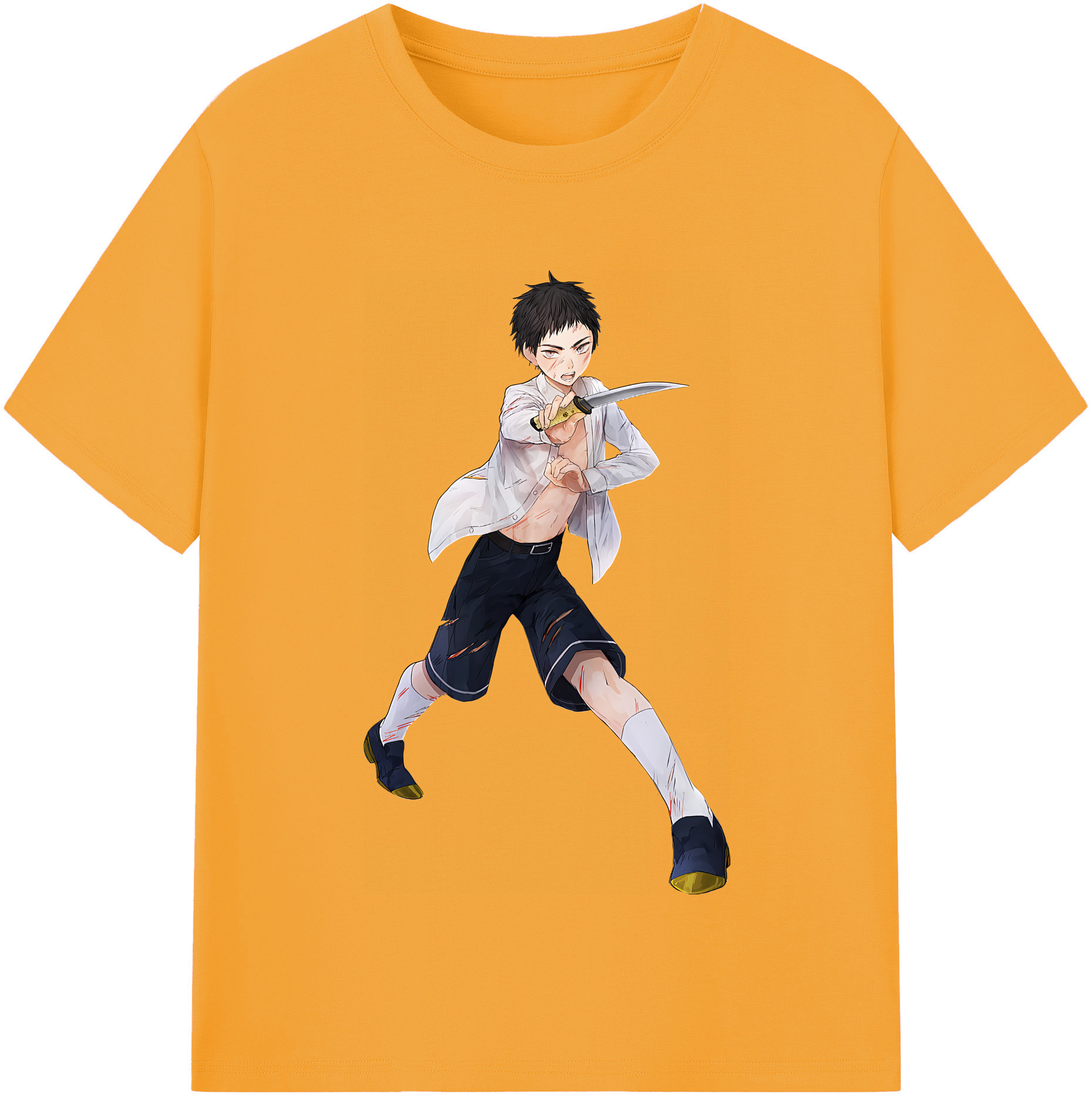 （画像用） 刀剣乱舞 Touken Ranbu 綿100％半袖Tシャツ（フロントプリント）