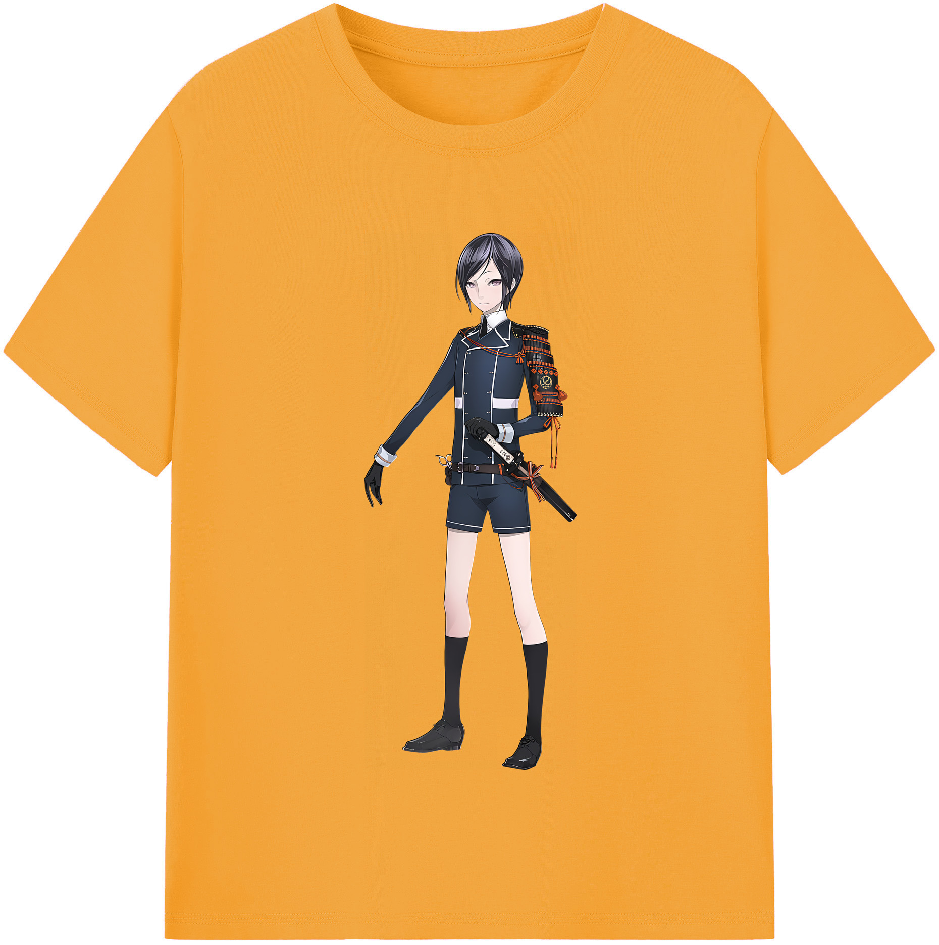 （画像用） 刀剣乱舞 Touken Ranbu 綿100％半袖Tシャツ（フロントプリント）