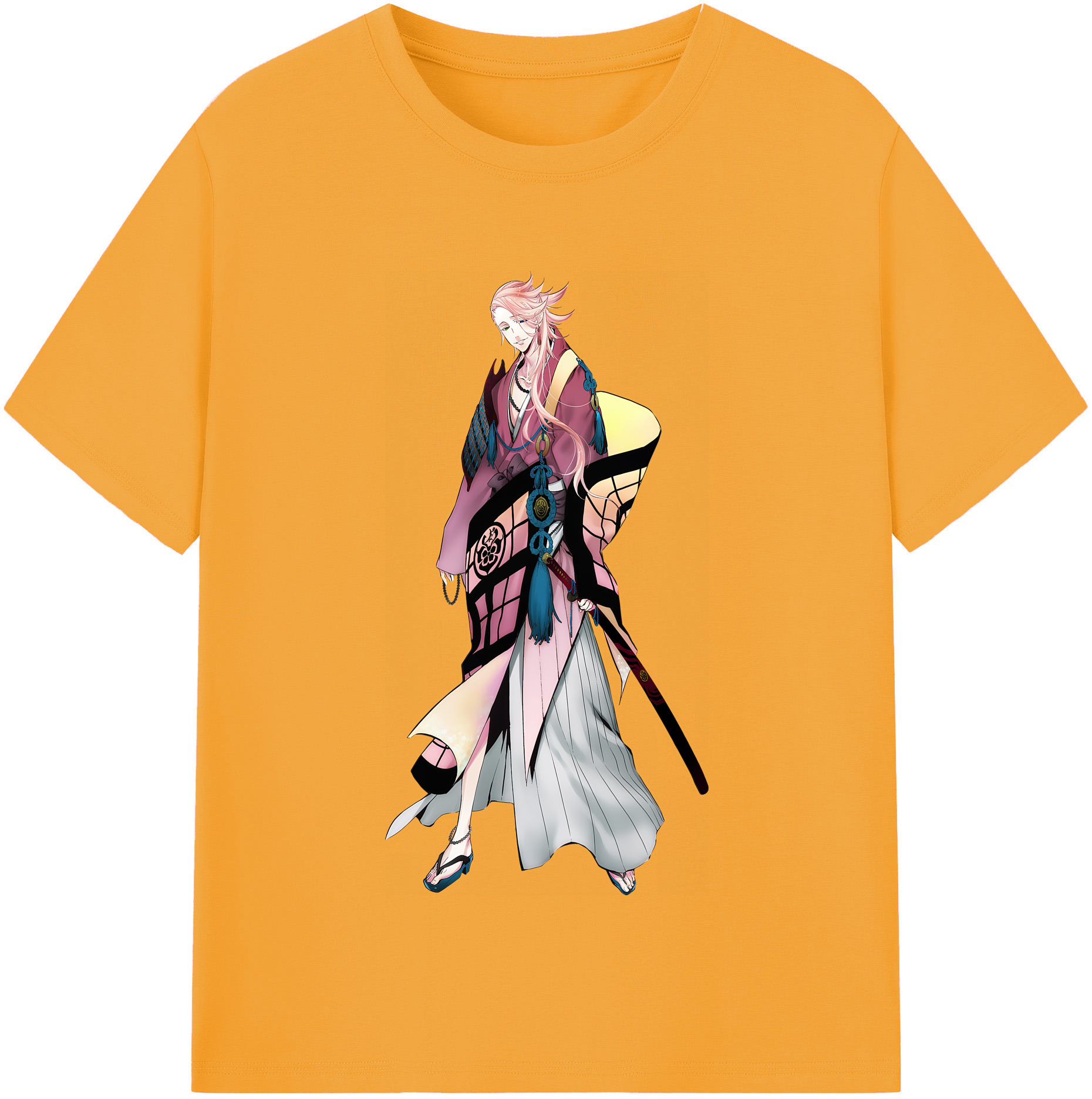 （画像用） 刀剣乱舞 Touken Ranbu 綿100％半袖Tシャツ（フロントプリント）