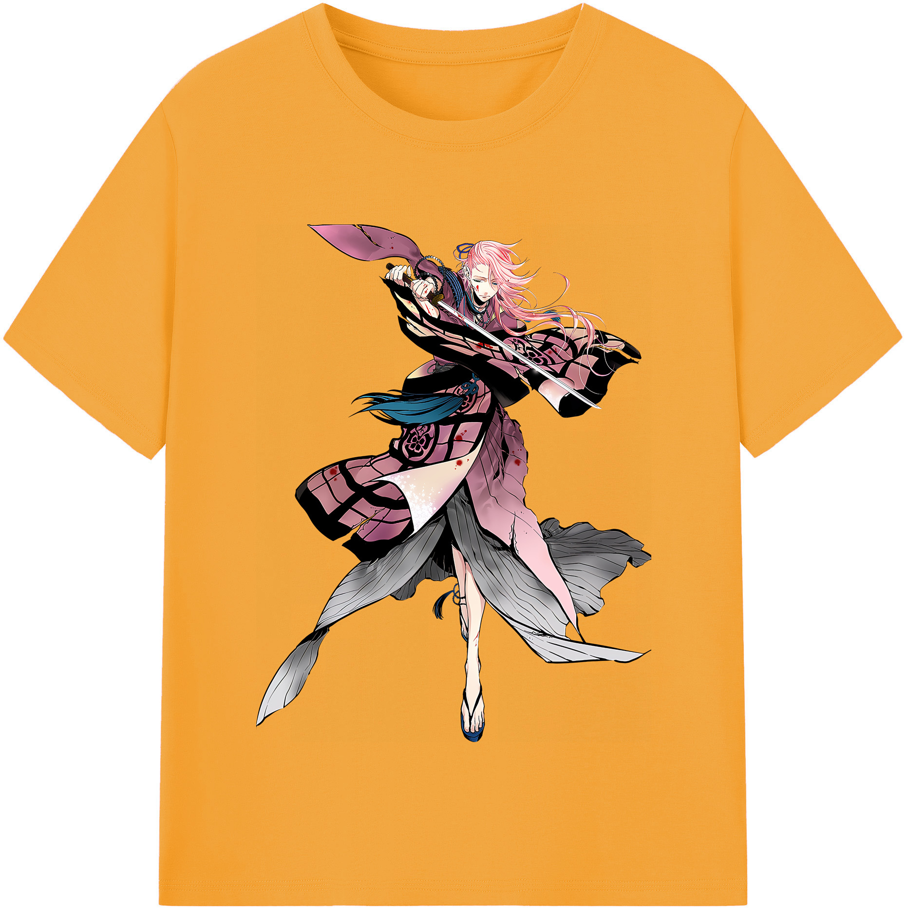 （画像用） 刀剣乱舞 Touken Ranbu 綿100％半袖Tシャツ（フロントプリント）