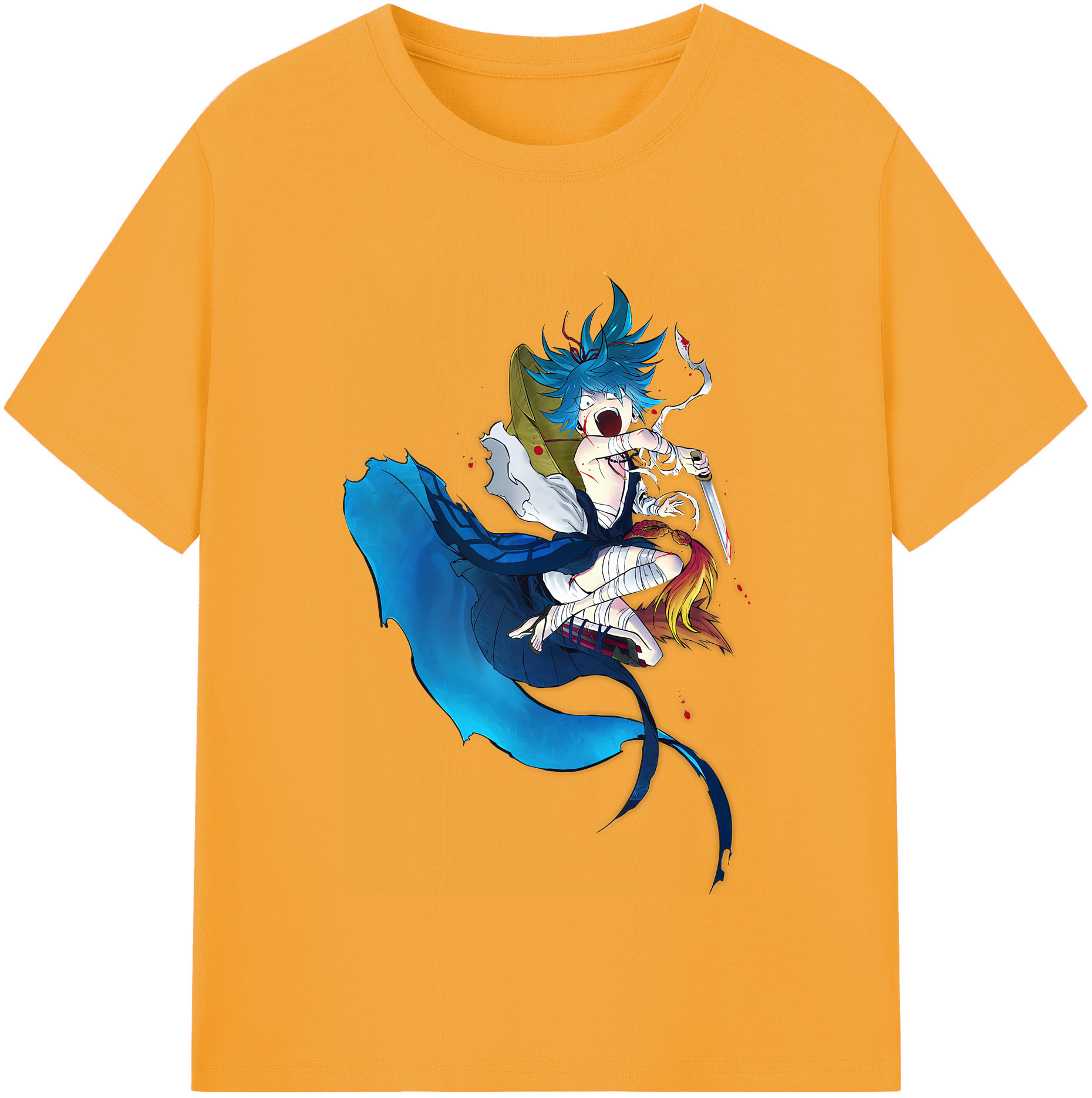 （画像用） 刀剣乱舞 Touken Ranbu 綿100％半袖Tシャツ（フロントプリント）