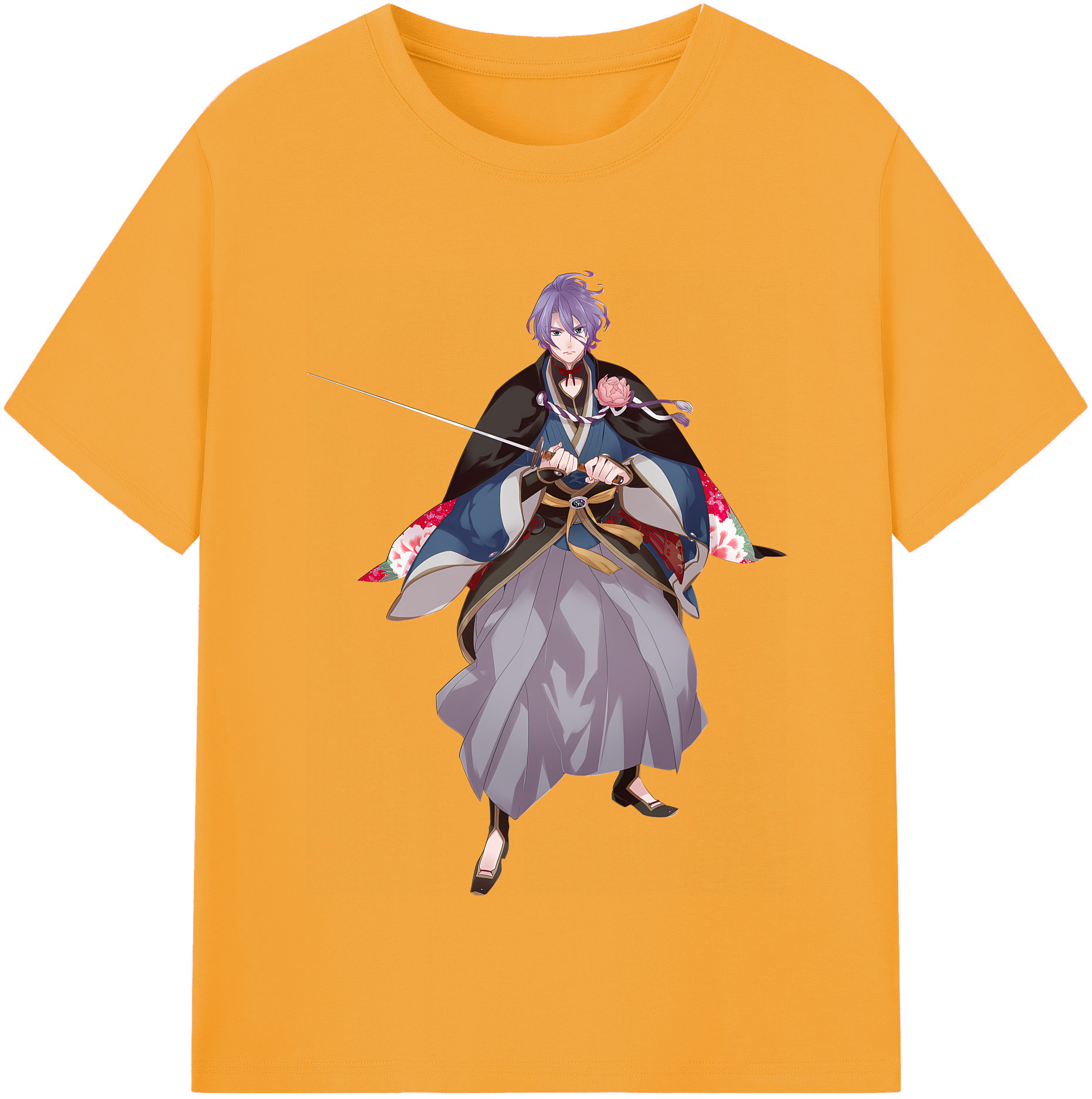 （画像用） 刀剣乱舞 Touken Ranbu 綿100％半袖Tシャツ（フロントプリント）