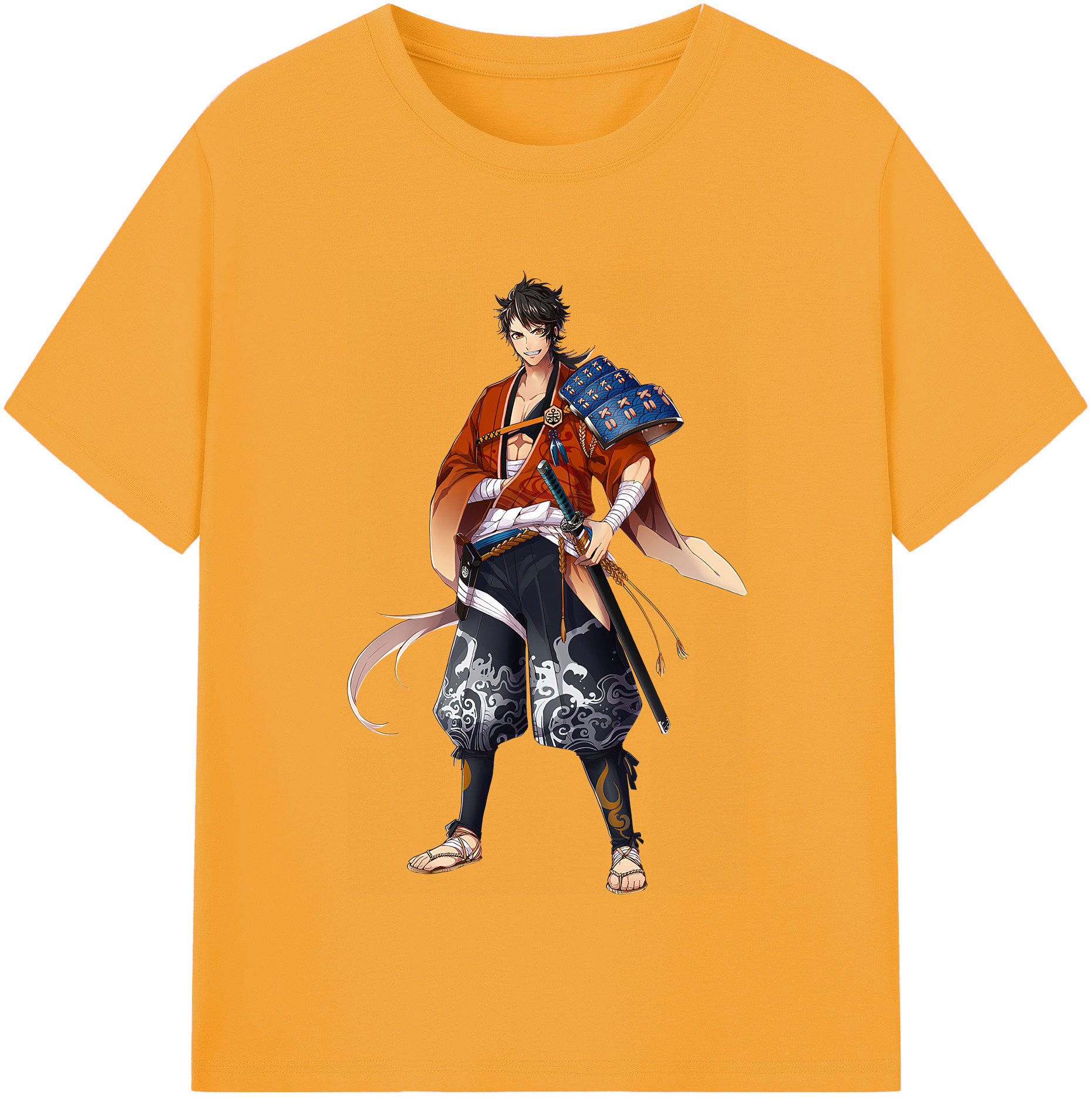 （画像用） 刀剣乱舞 Touken Ranbu 綿100％半袖Tシャツ（フロントプリント）