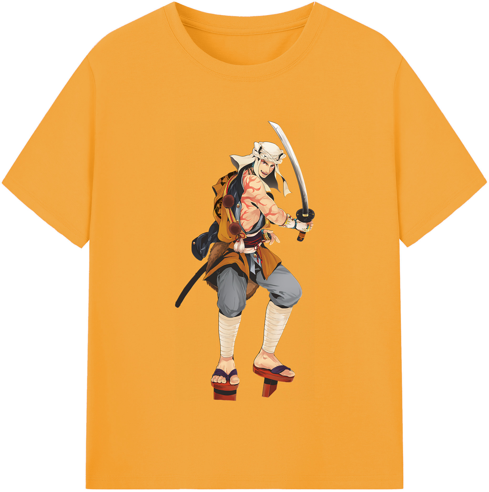 （画像用） 刀剣乱舞 Touken Ranbu 綿100％半袖Tシャツ（フロントプリント）