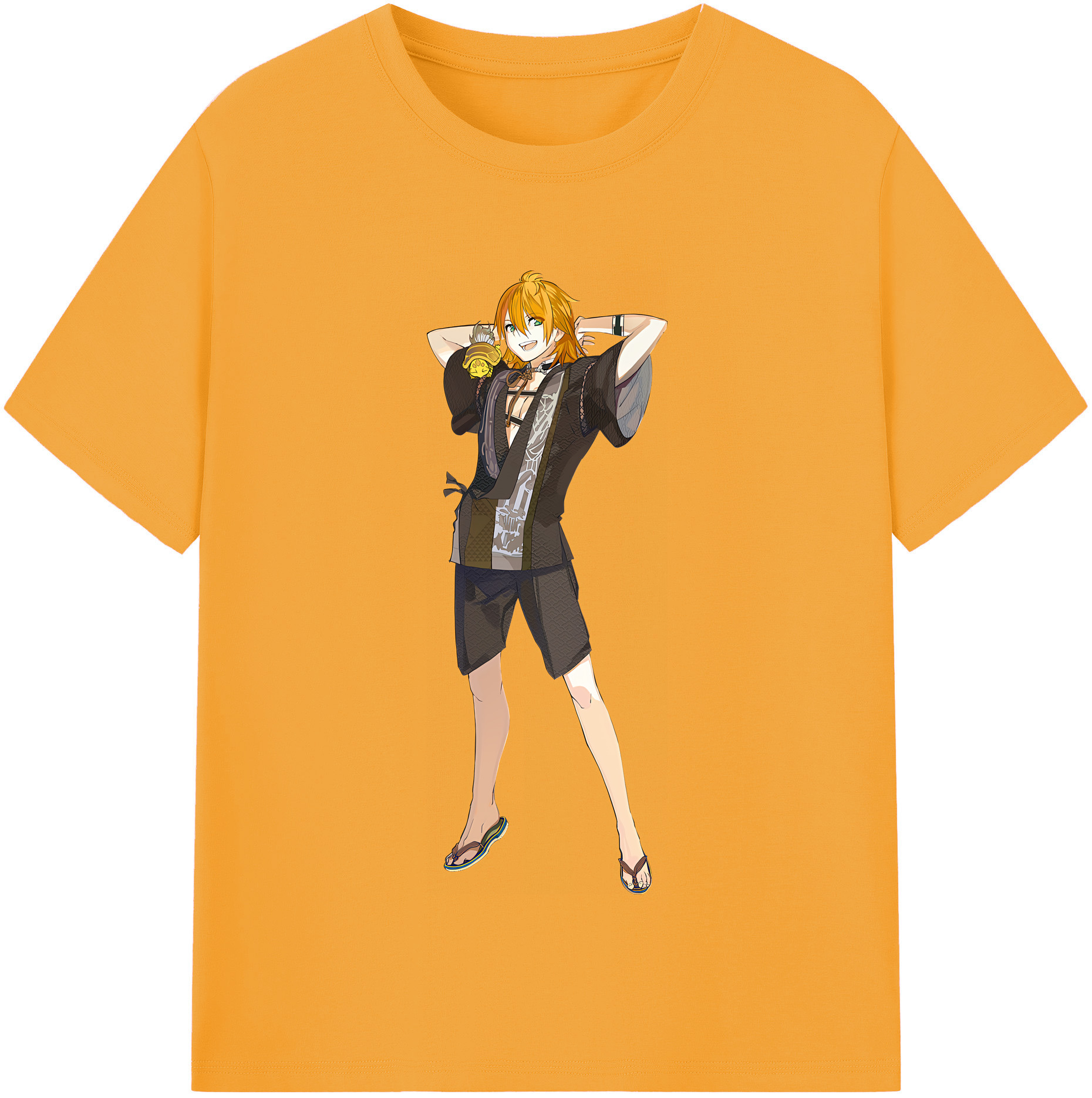 （画像用） 刀剣乱舞 Touken Ranbu 綿100％半袖Tシャツ（フロントプリント）