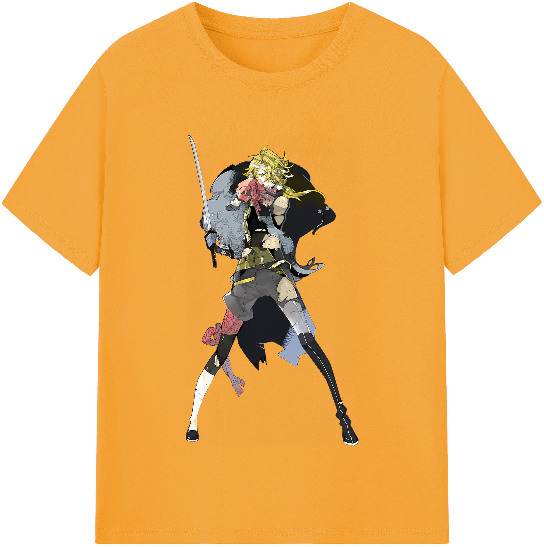 （画像用） 刀剣乱舞 Touken Ranbu 綿100％半袖Tシャツ（フロントプリント）