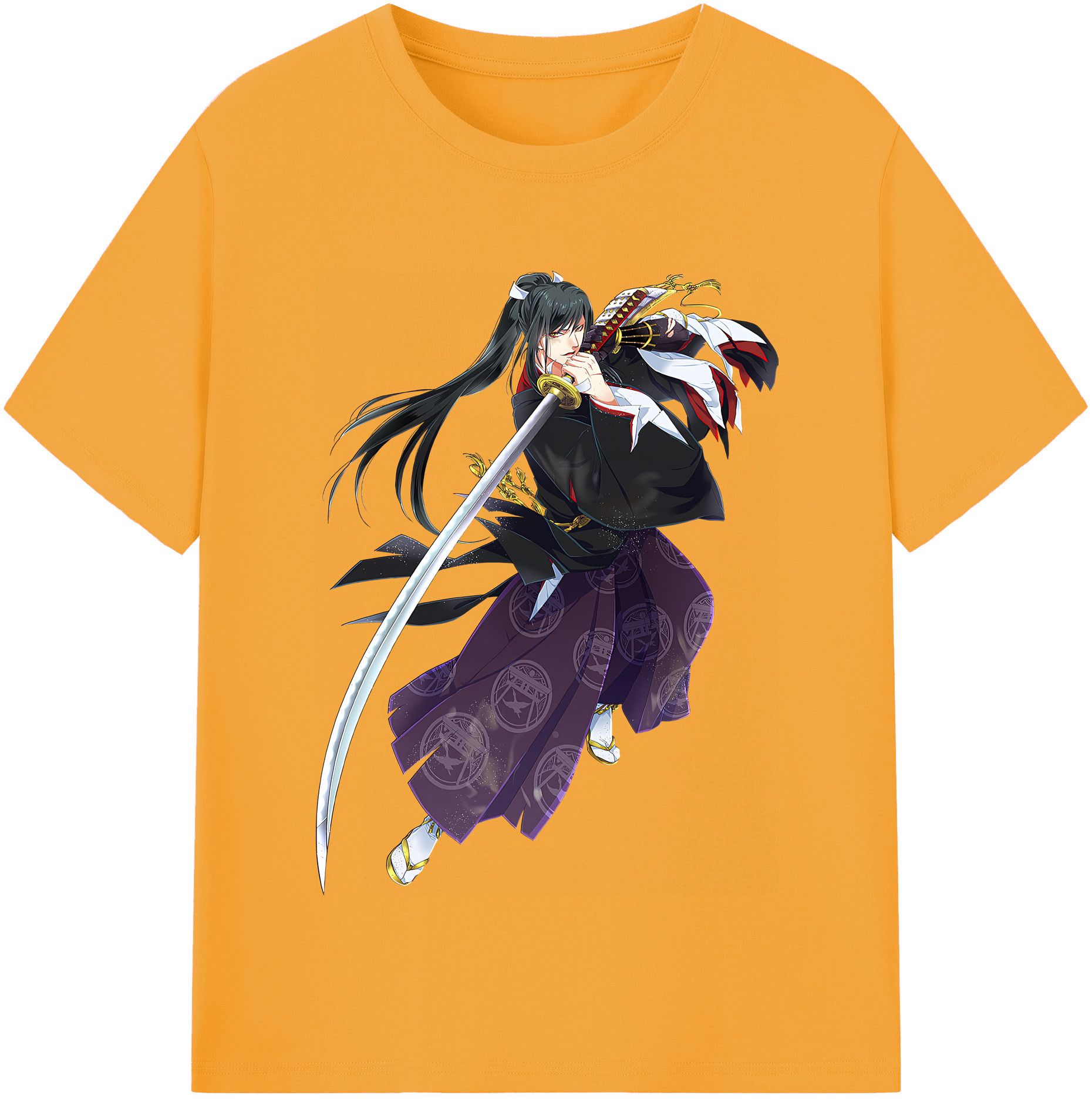 （画像用） 刀剣乱舞 Touken Ranbu 綿100％半袖Tシャツ（フロントプリント）
