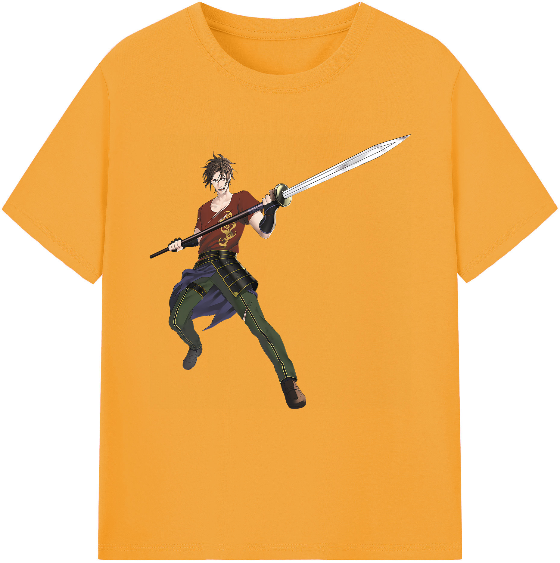 （画像用） 刀剣乱舞 Touken Ranbu 綿100％半袖Tシャツ（フロントプリント）