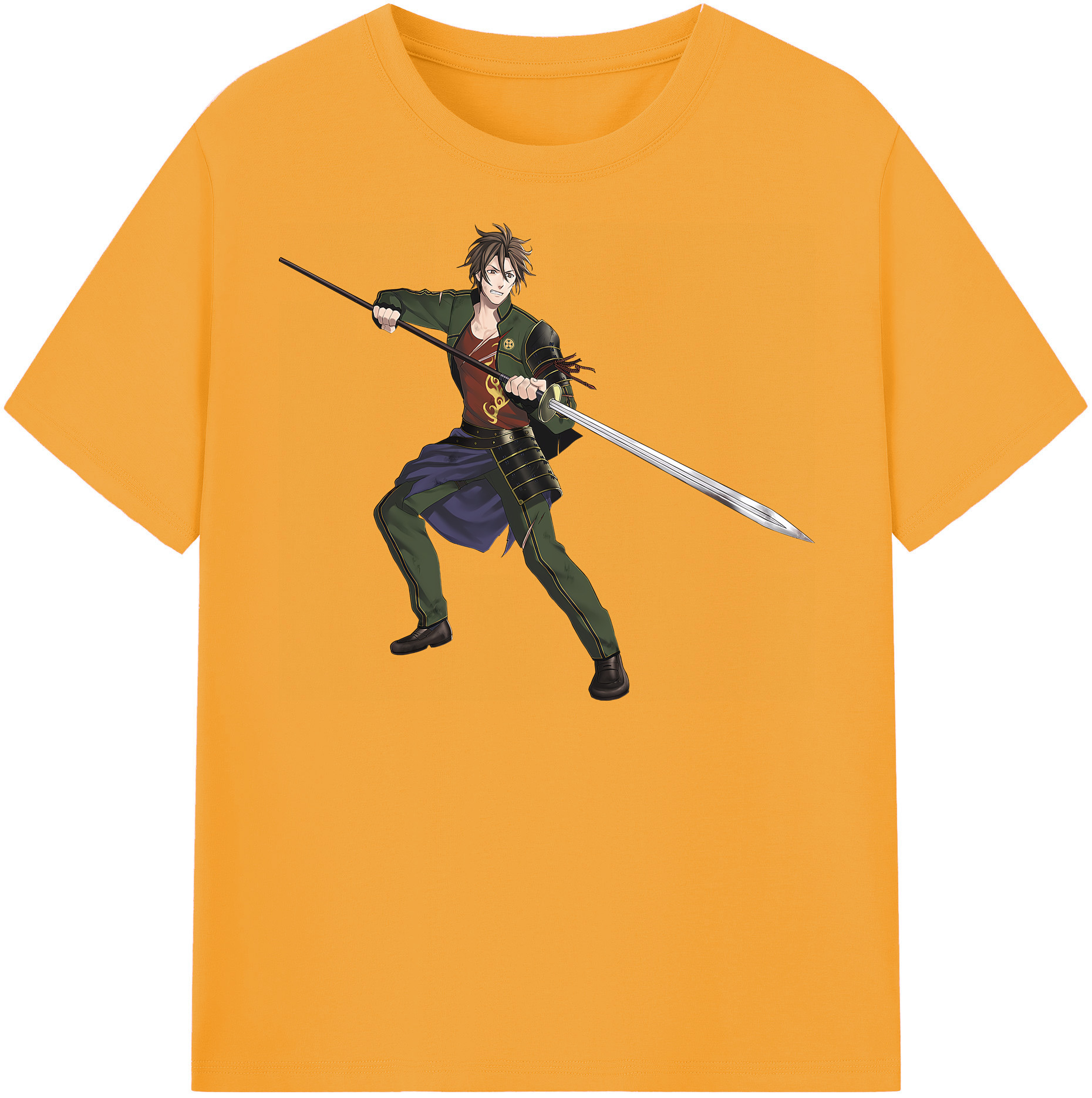 （画像用） 刀剣乱舞 Touken Ranbu 綿100％半袖Tシャツ（フロントプリント）