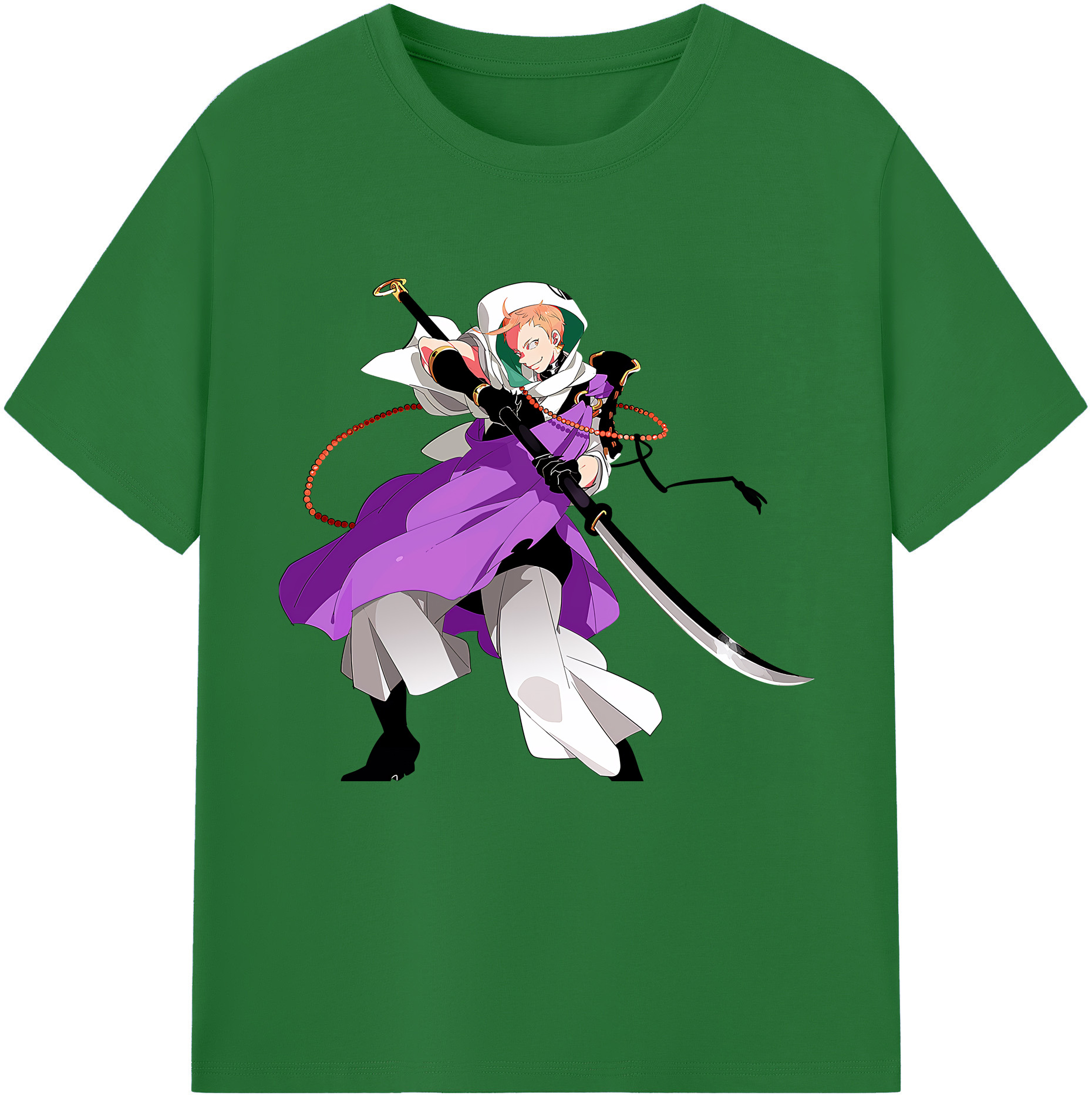 （画像用） 刀剣乱舞 Touken Ranbu 綿100％半袖Tシャツ（フロントプリント）