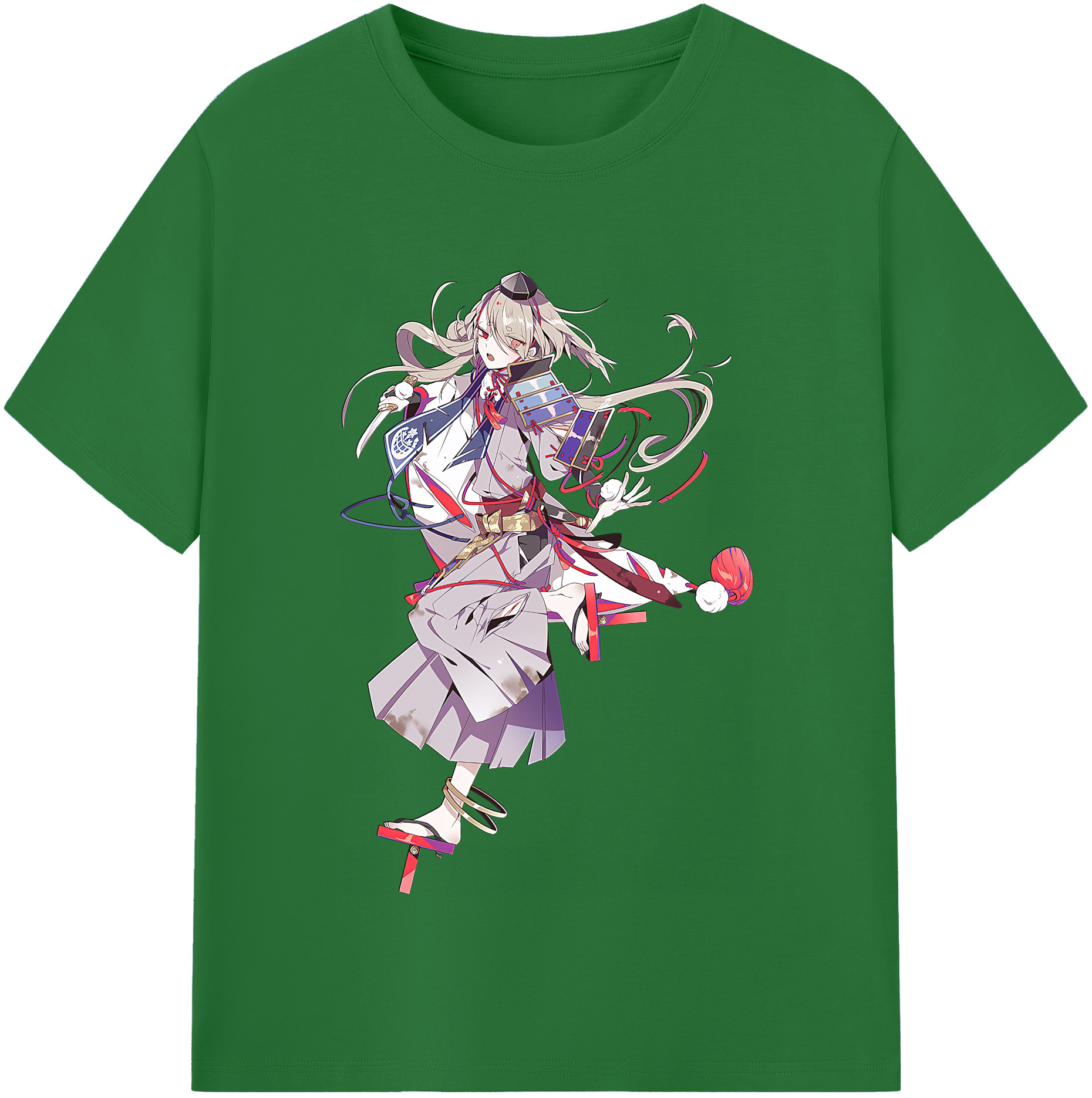 （画像用） 刀剣乱舞 Touken Ranbu 綿100％半袖Tシャツ（フロントプリント）