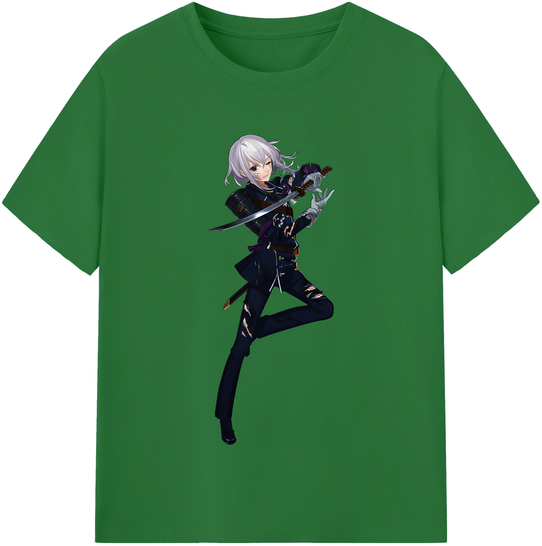 （画像用） 刀剣乱舞 Touken Ranbu 綿100％半袖Tシャツ（フロントプリント）