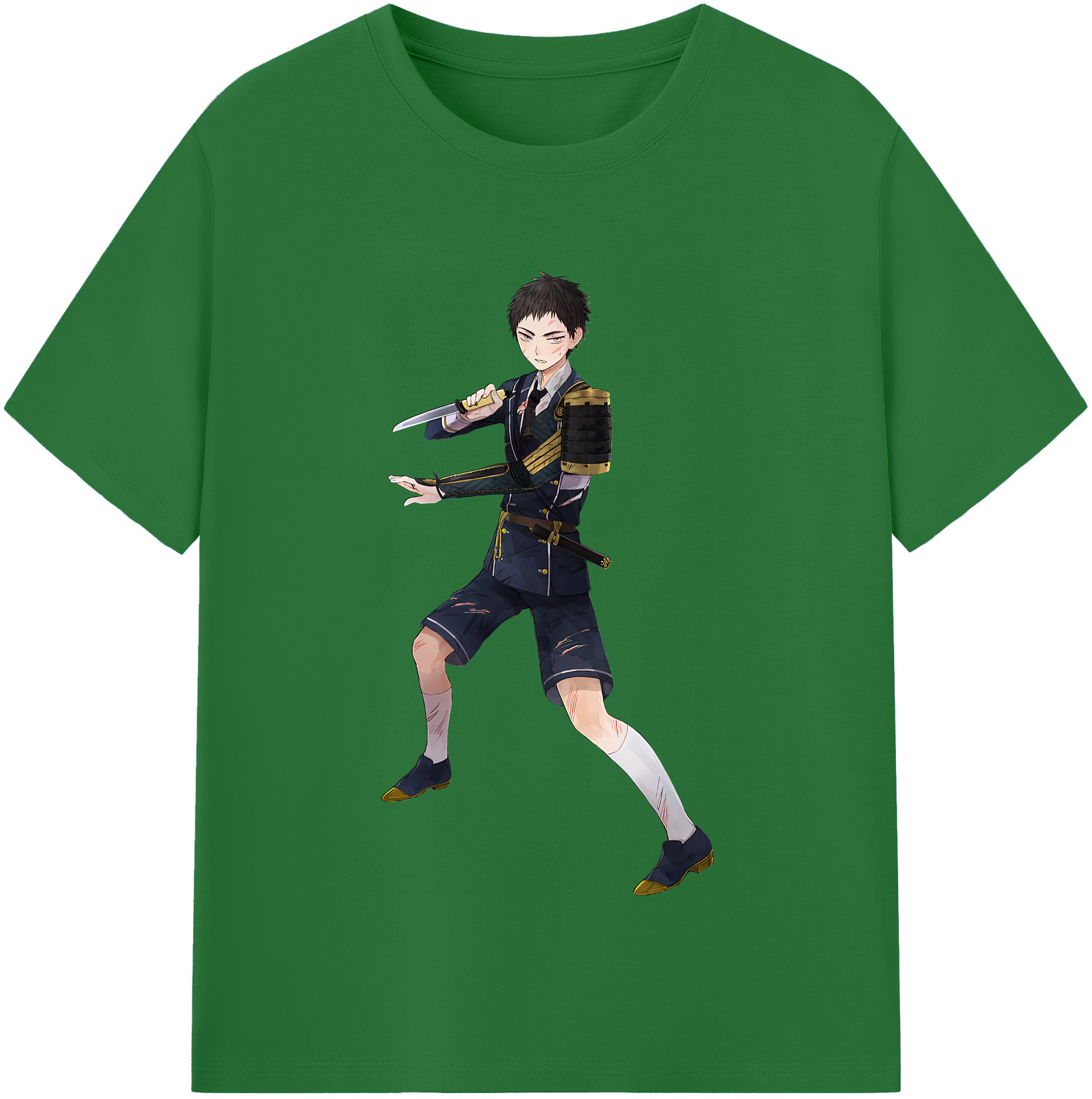 （画像用） 刀剣乱舞 Touken Ranbu 綿100％半袖Tシャツ（フロントプリント）