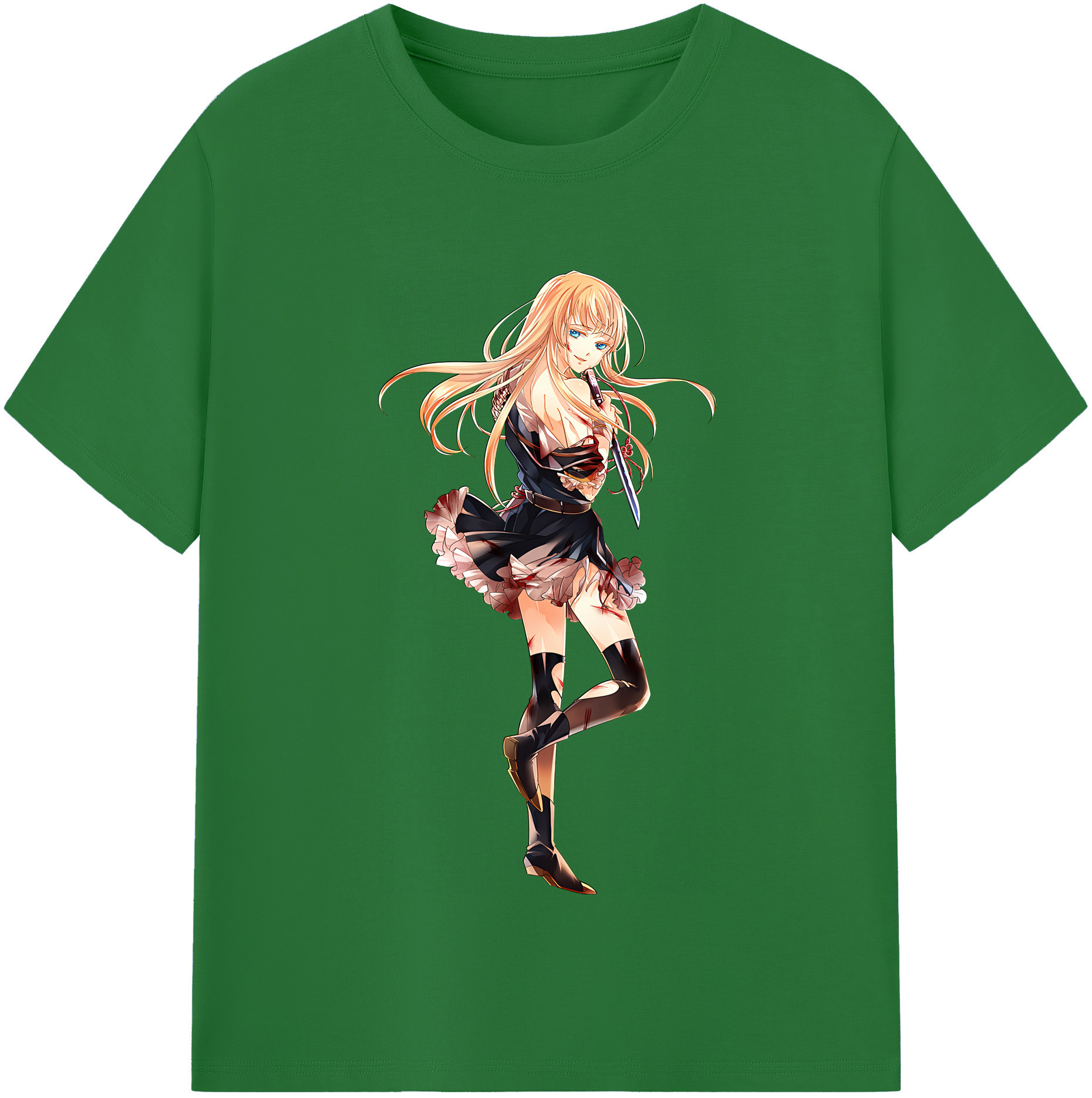 （画像用） 刀剣乱舞 Touken Ranbu 綿100％半袖Tシャツ（フロントプリント）