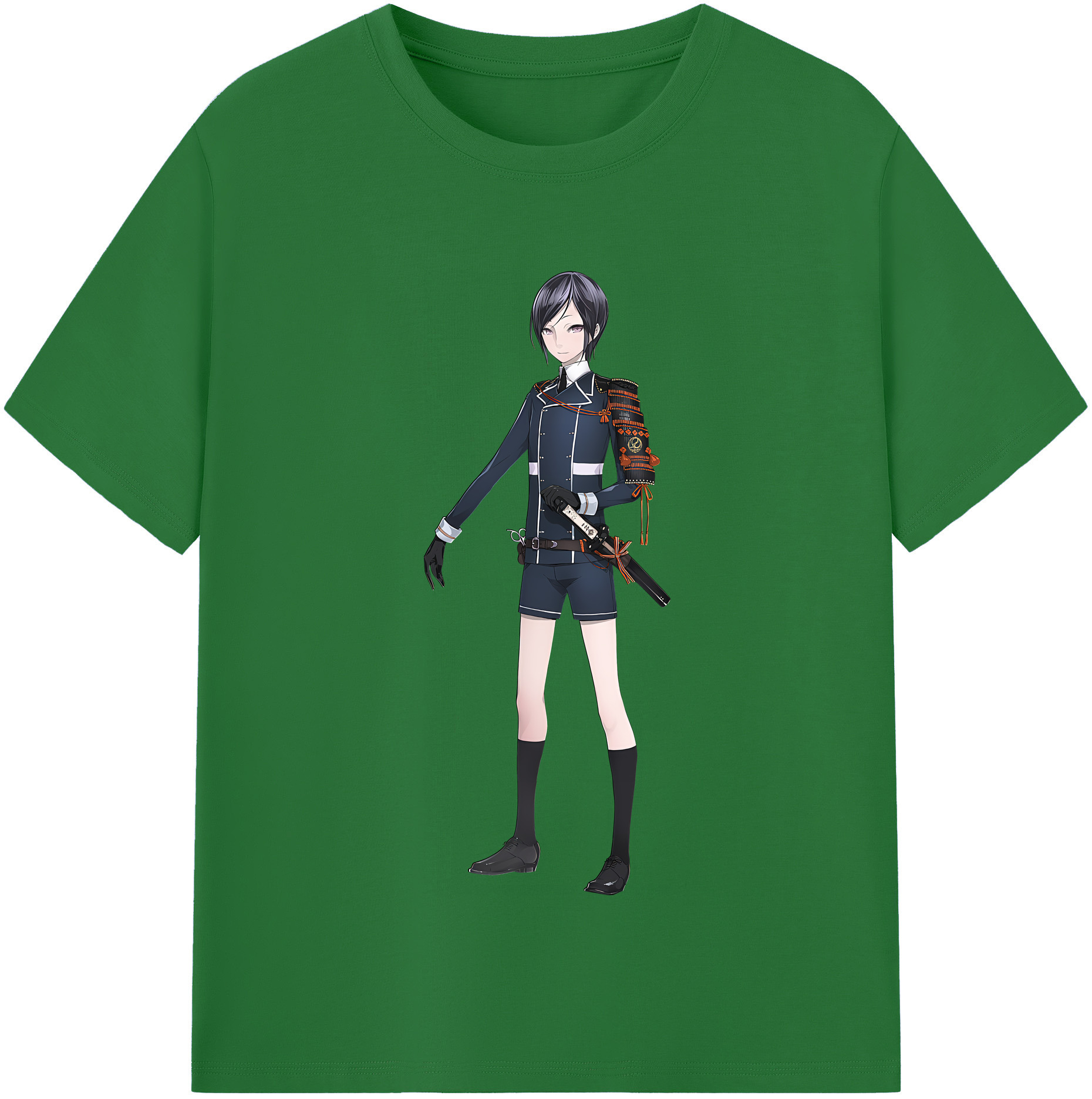 （画像用） 刀剣乱舞 Touken Ranbu 綿100％半袖Tシャツ（フロントプリント）