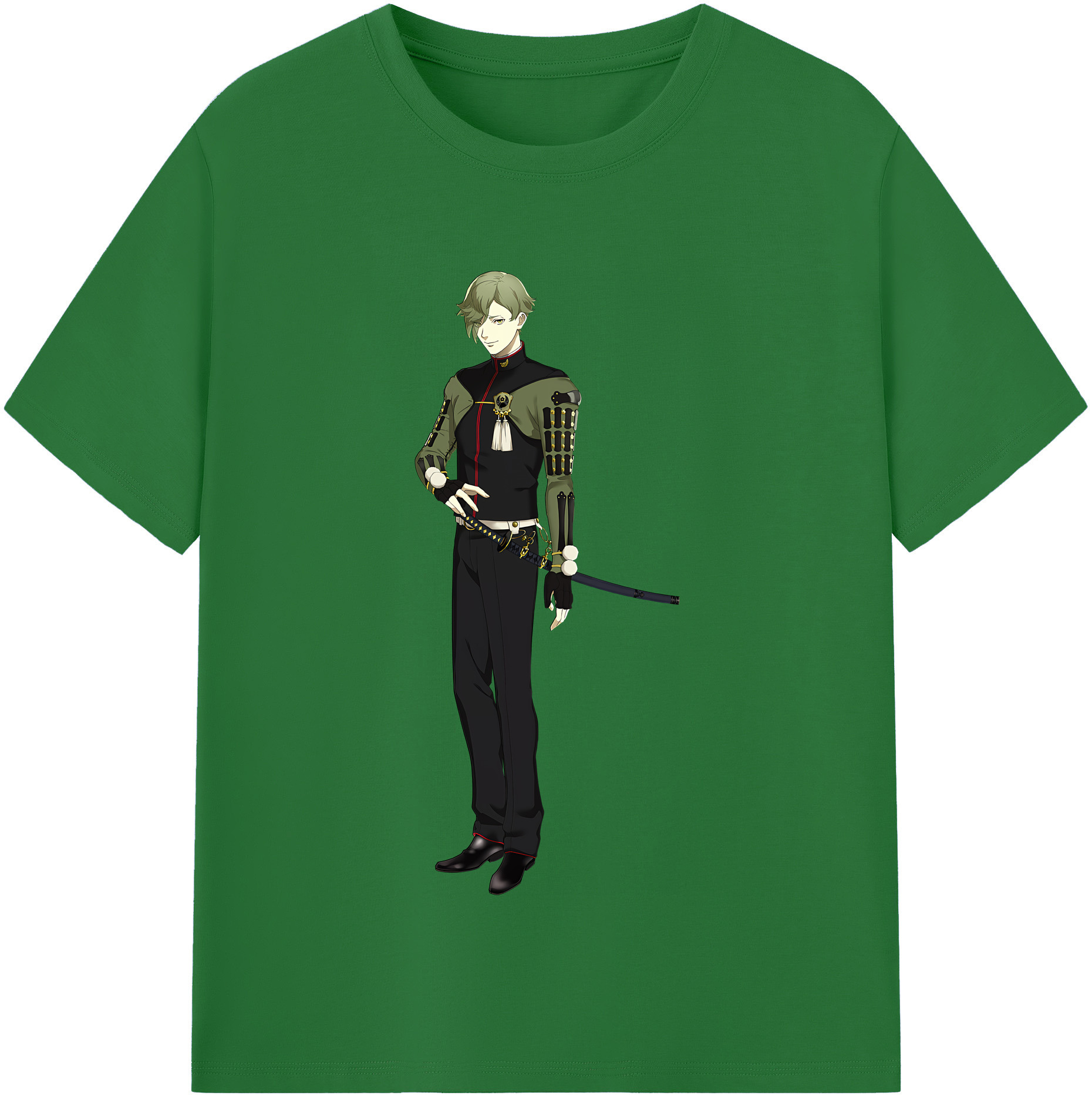 （画像用） 刀剣乱舞 Touken Ranbu 綿100％半袖Tシャツ（フロントプリント）