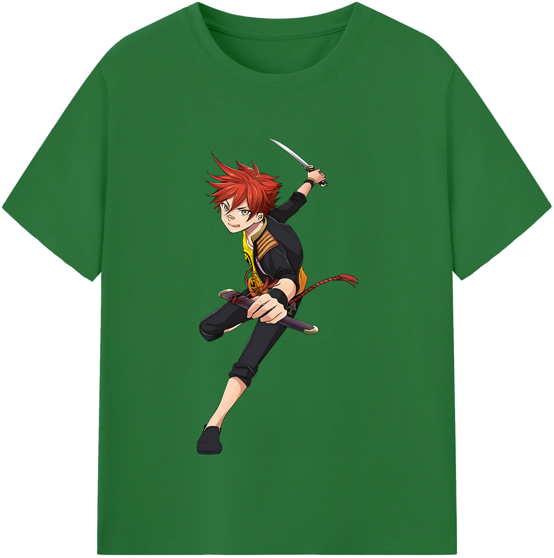 （画像用） 刀剣乱舞 Touken Ranbu 綿100％半袖Tシャツ（フロントプリント）