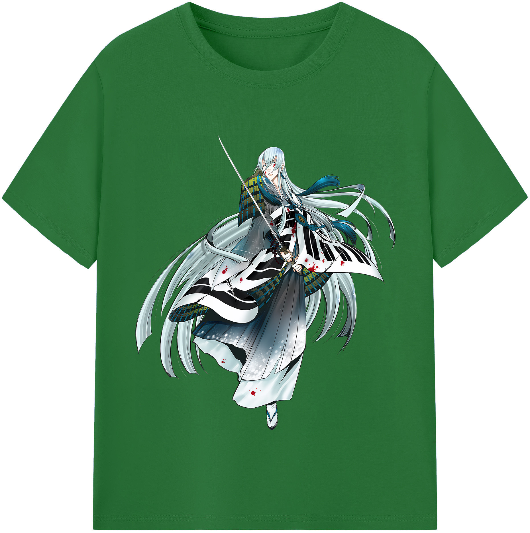 （画像用） 刀剣乱舞 Touken Ranbu 綿100％半袖Tシャツ（フロントプリント）