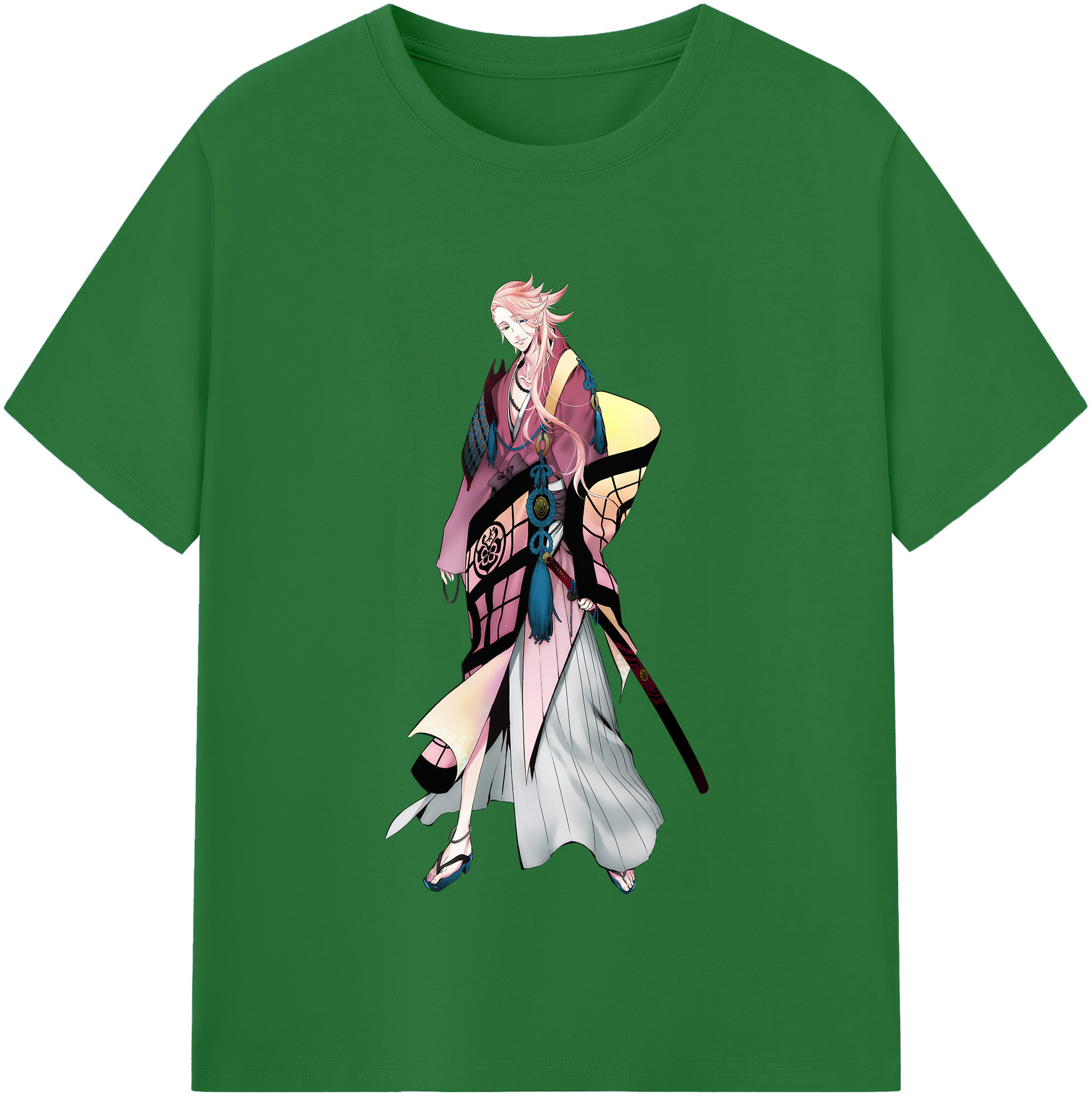 （画像用） 刀剣乱舞 Touken Ranbu 綿100％半袖Tシャツ（フロントプリント）