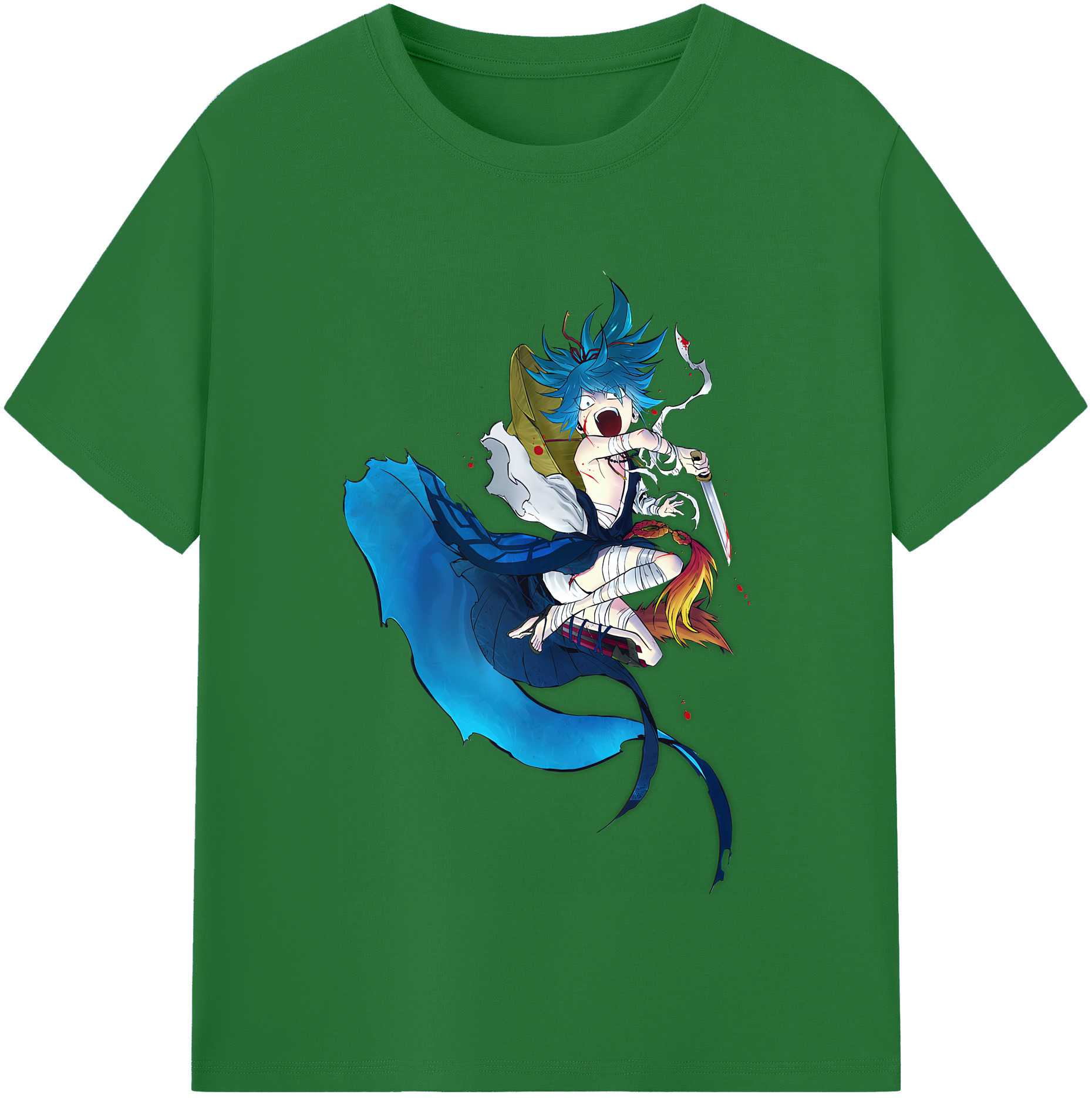 （画像用） 刀剣乱舞 Touken Ranbu 綿100％半袖Tシャツ（フロントプリント）