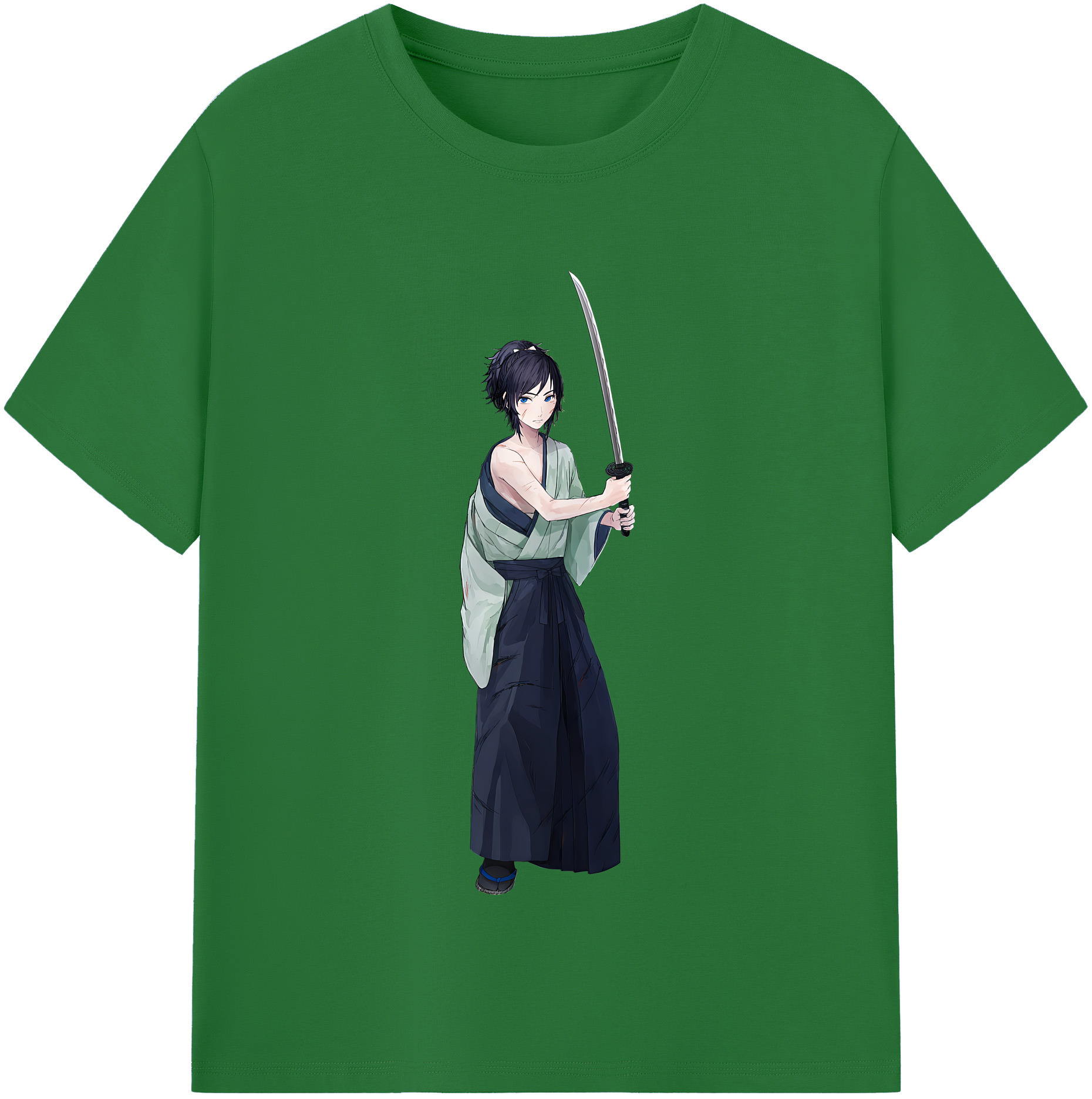 （画像用） 刀剣乱舞 Touken Ranbu 綿100％半袖Tシャツ（フロントプリント）
