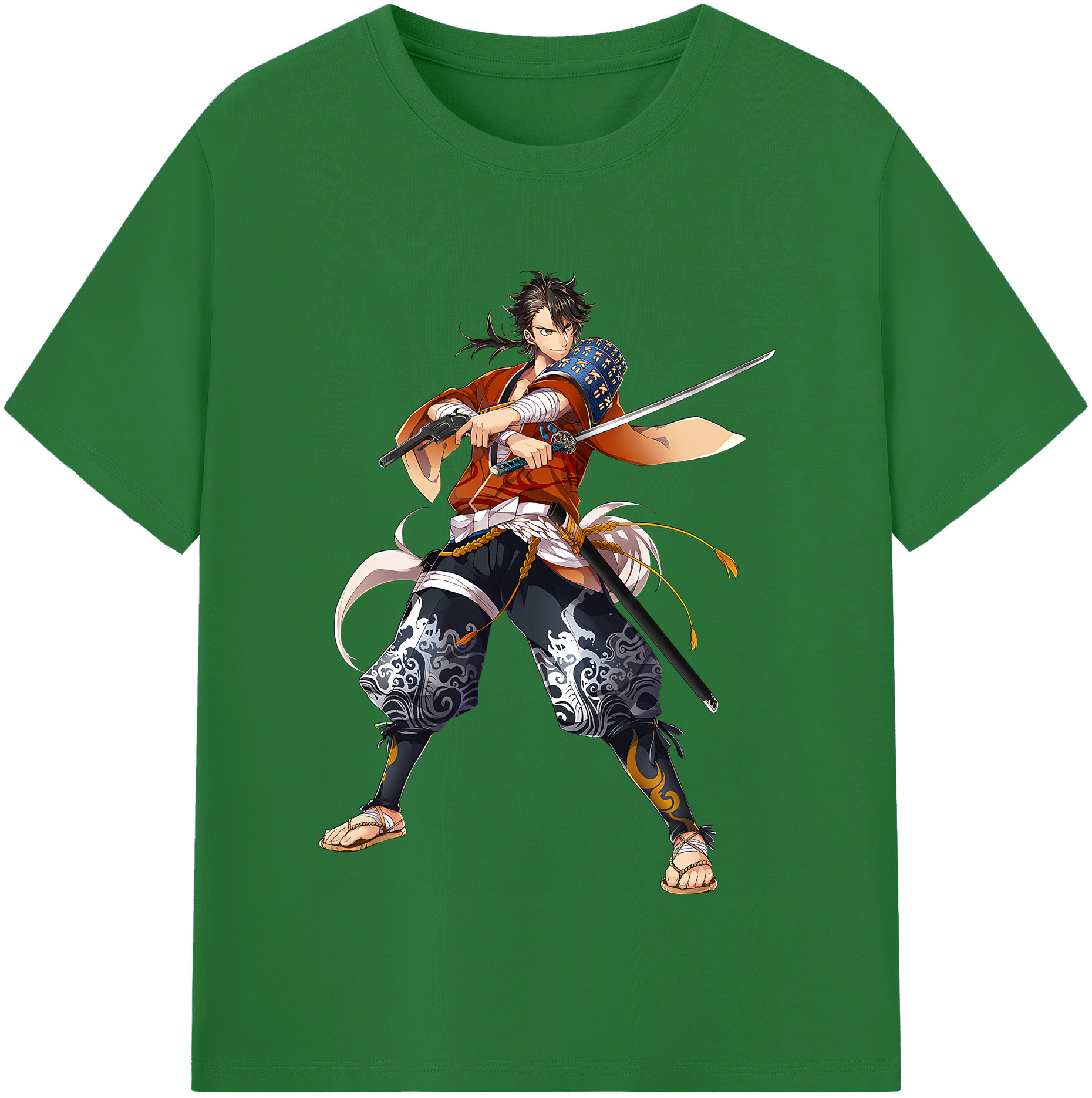 （画像用） 刀剣乱舞 Touken Ranbu 綿100％半袖Tシャツ（フロントプリント）