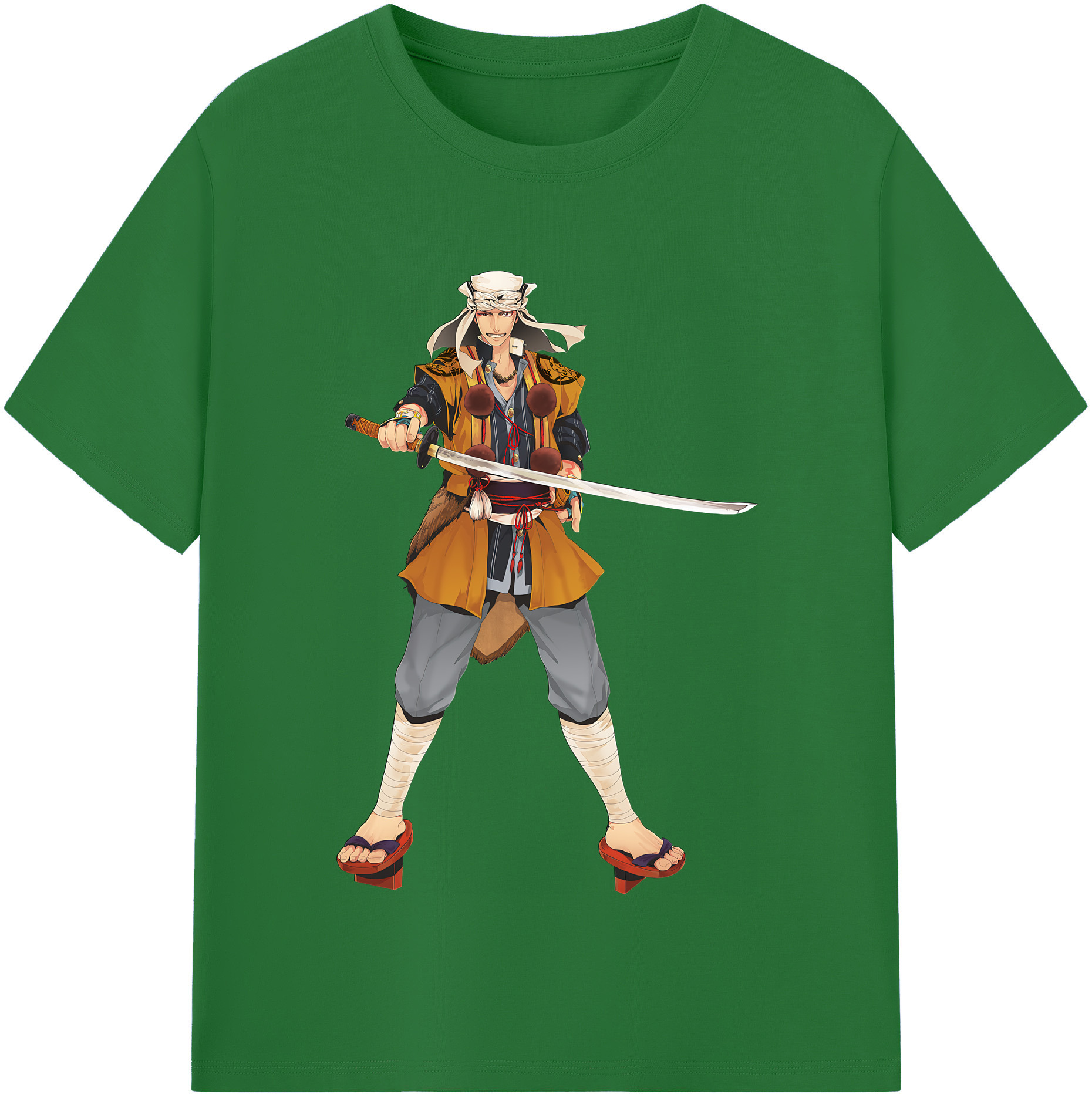 （画像用） 刀剣乱舞 Touken Ranbu 綿100％半袖Tシャツ（フロントプリント）