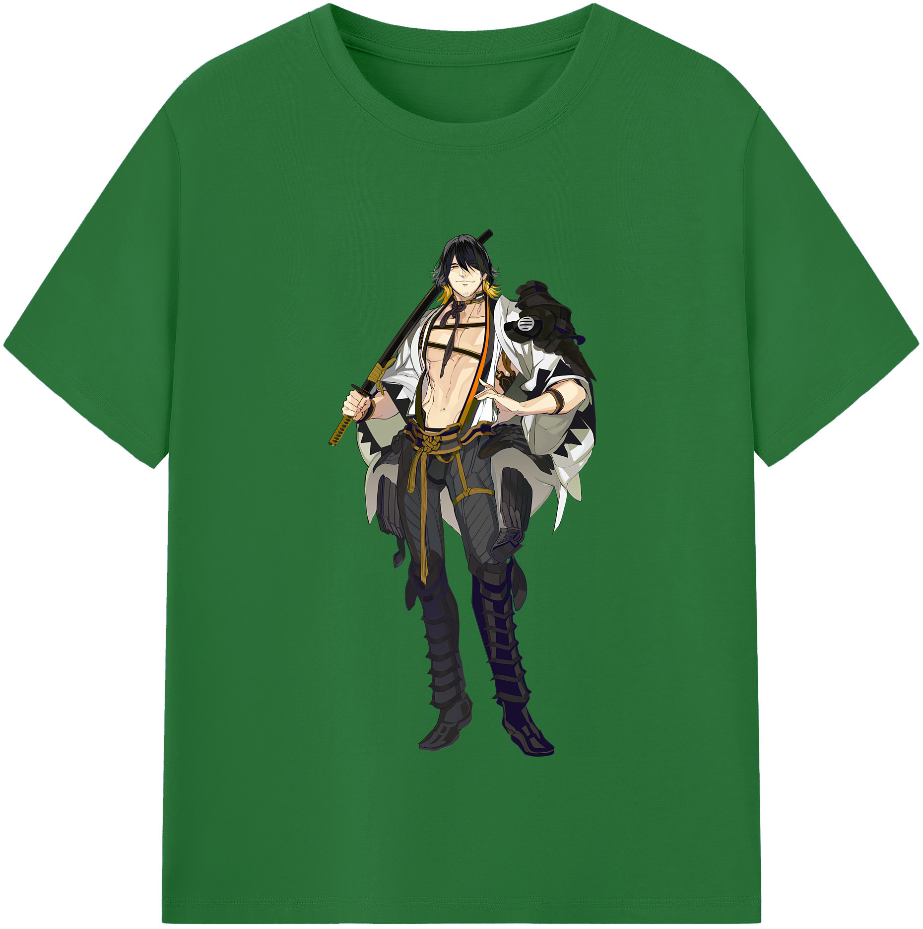 （画像用） 刀剣乱舞 Touken Ranbu 綿100％半袖Tシャツ（フロントプリント）