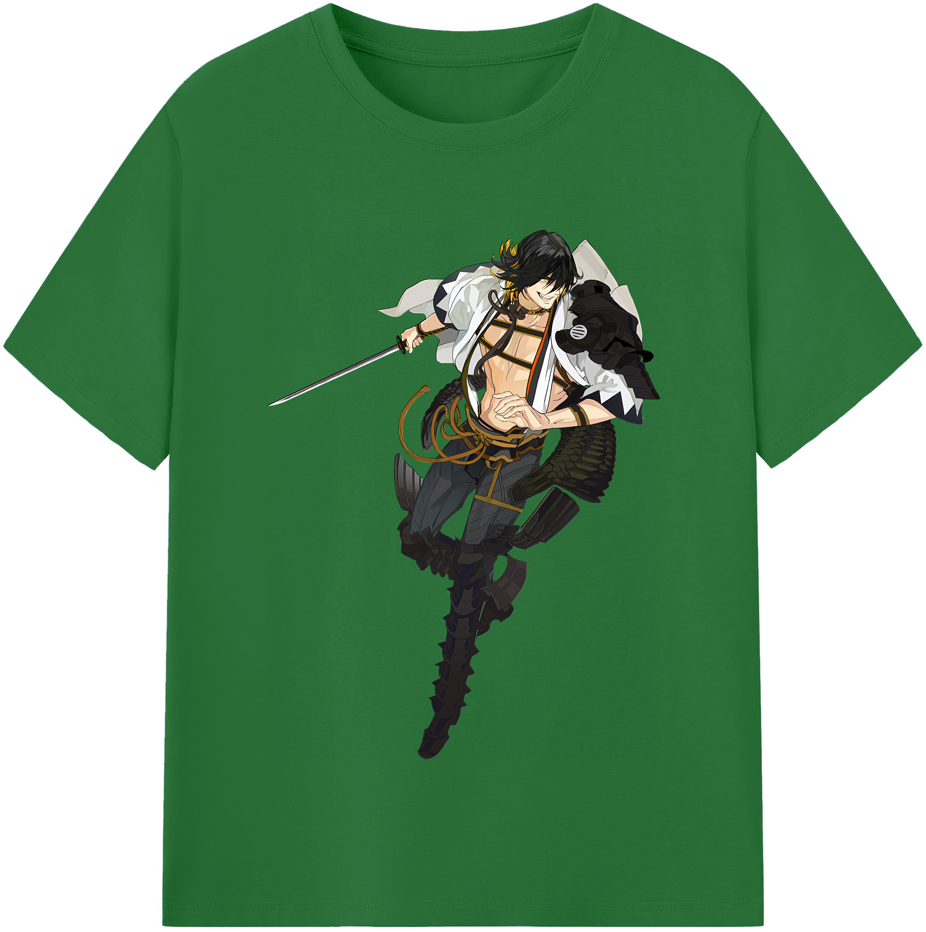 （画像用） 刀剣乱舞 Touken Ranbu 綿100％半袖Tシャツ（フロントプリント）